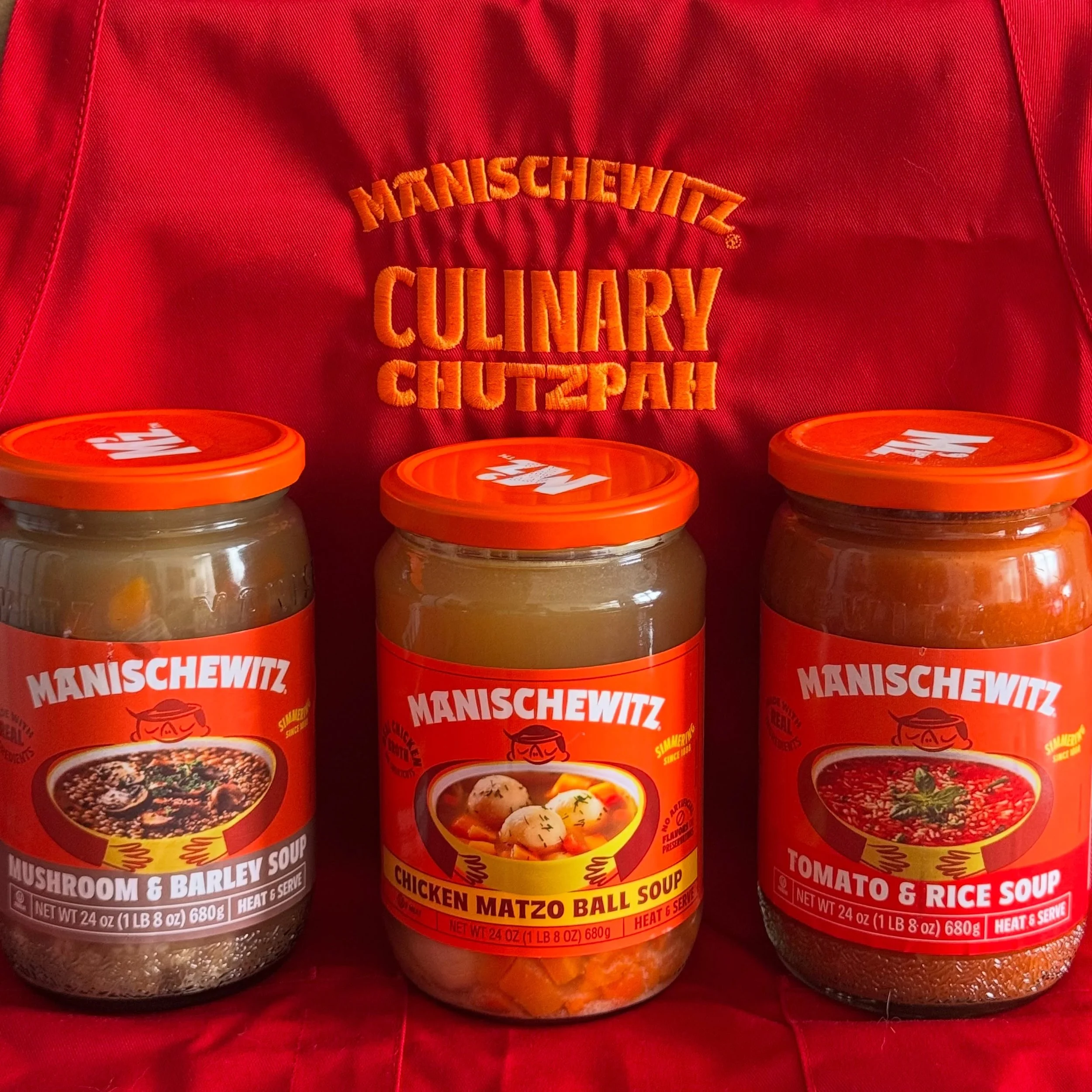 🍲🥣 SOUP TASTE TEST: MANISCHEWITZ JARRED SOUPS 🥣🍲

Pantry taste test time! Grabbed a few jars from @manischewitzco and did a full lineup tasting 🏺✨

🐔 Chicken Matzo Ball Soup &mdash; classic comfort in a jar, with a soft, fluffy matzo ball float
