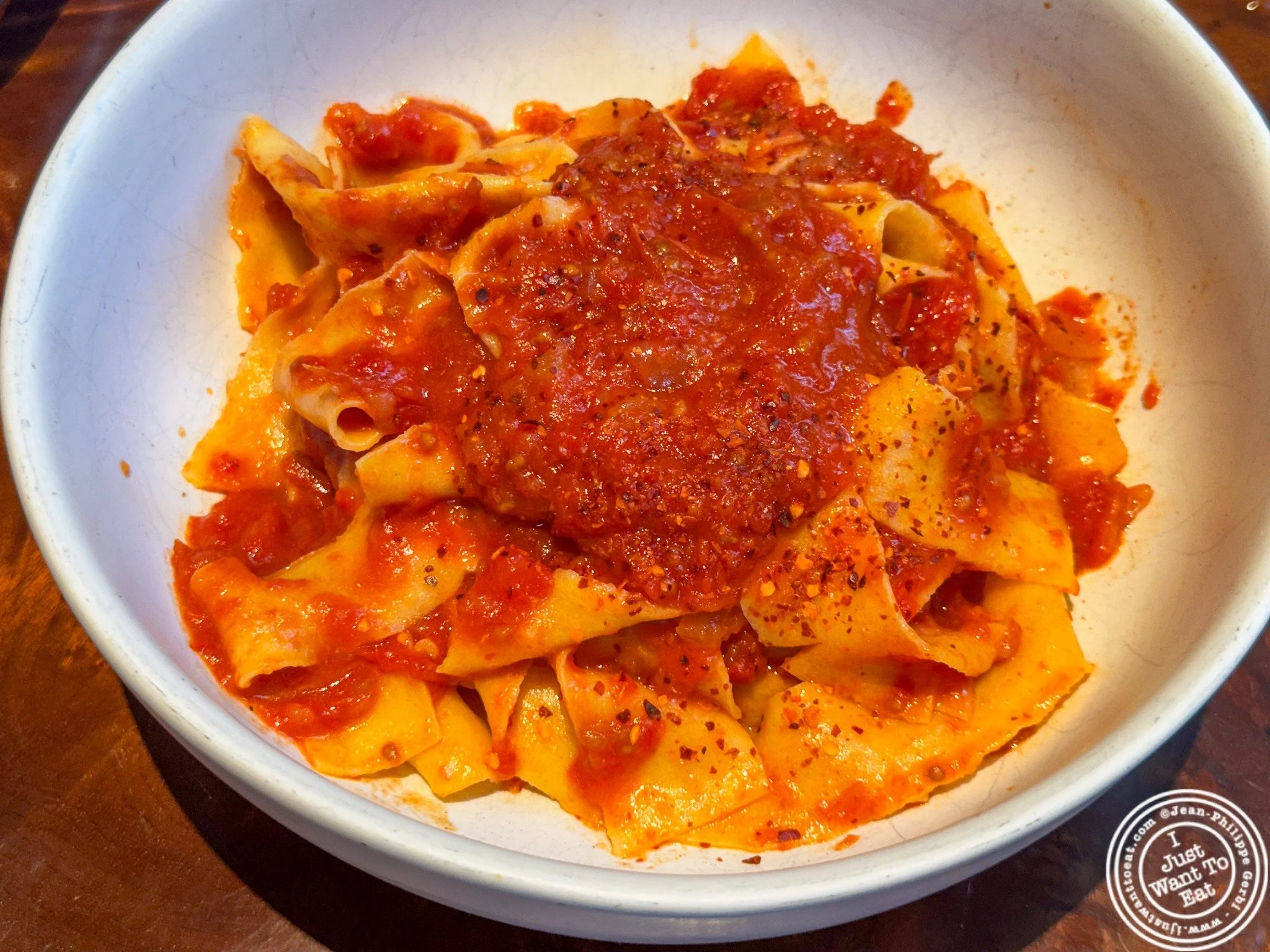 🍝❤️ Simple dishes are often the hardest to perfect, and @cisiamonyc absolutely nailed it with their Tagliatelle with Tomato &amp; Buffalo Butter.

The pasta was cooked perfectly ✨&mdash;tender with just the right bite. It was coated in a rich, flavo