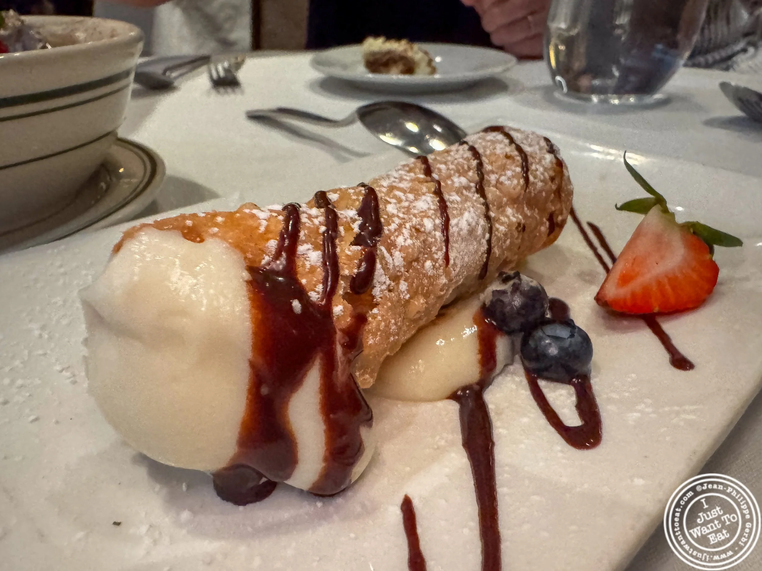 Cannoli at at Ramerino Italian Prime in NYC, NY