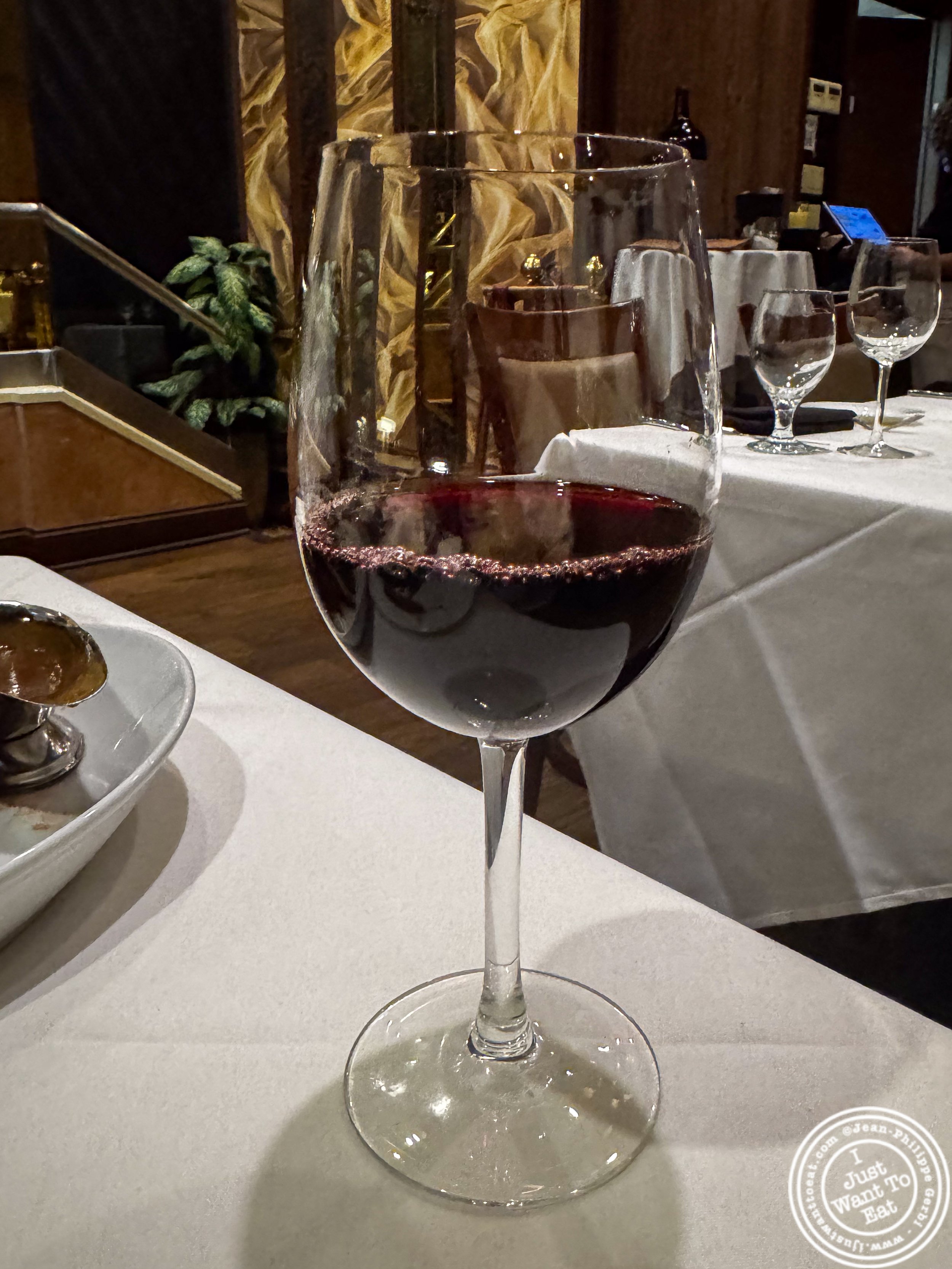 Psagot Edom Cabernet Blend at La Brochette Steakhouse in NYC, NY