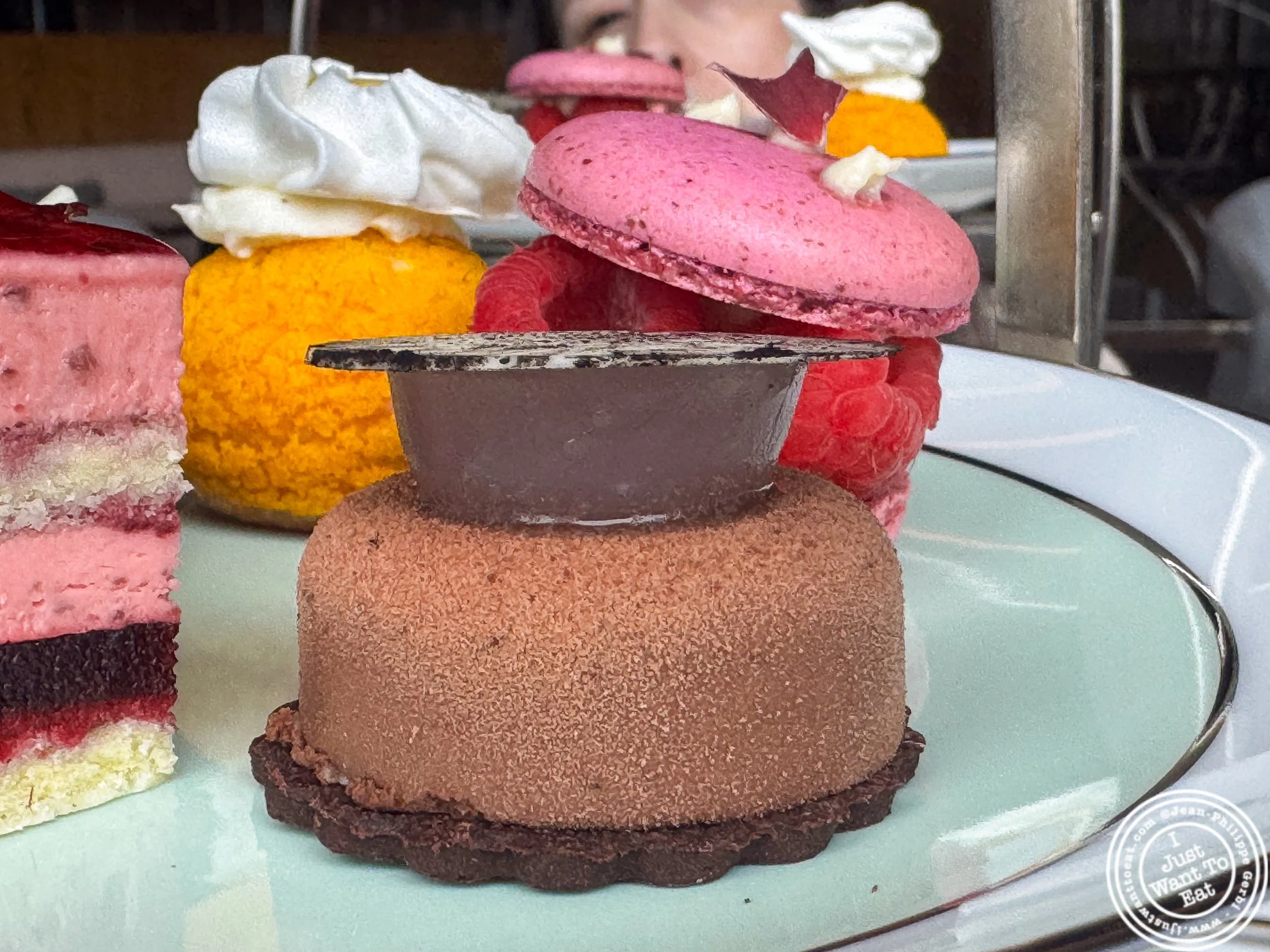 Lavender chocolate savoring at The Mandarin Oriental in NYC