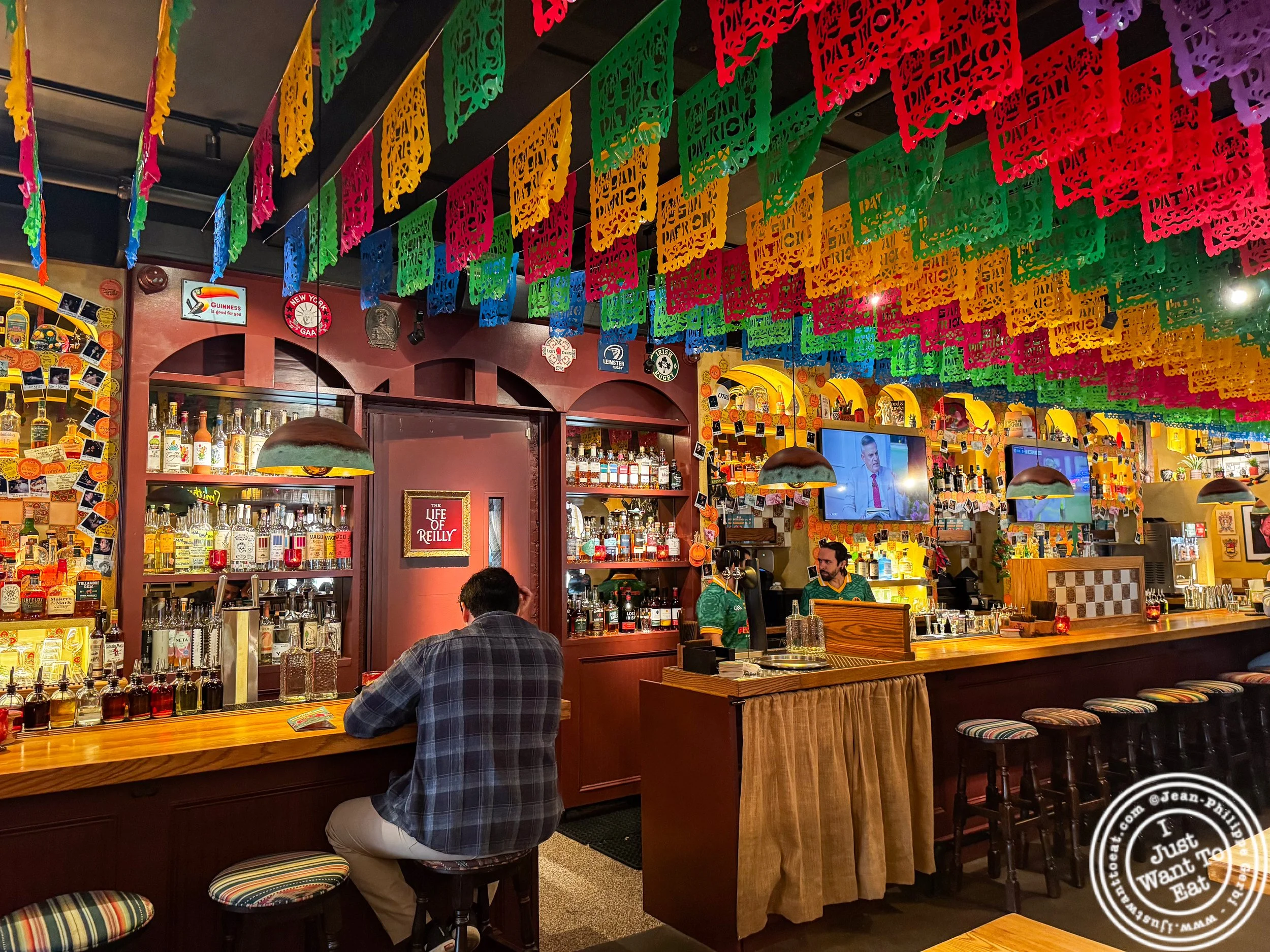 Bar at San Patricios Cantina and Irish Pub