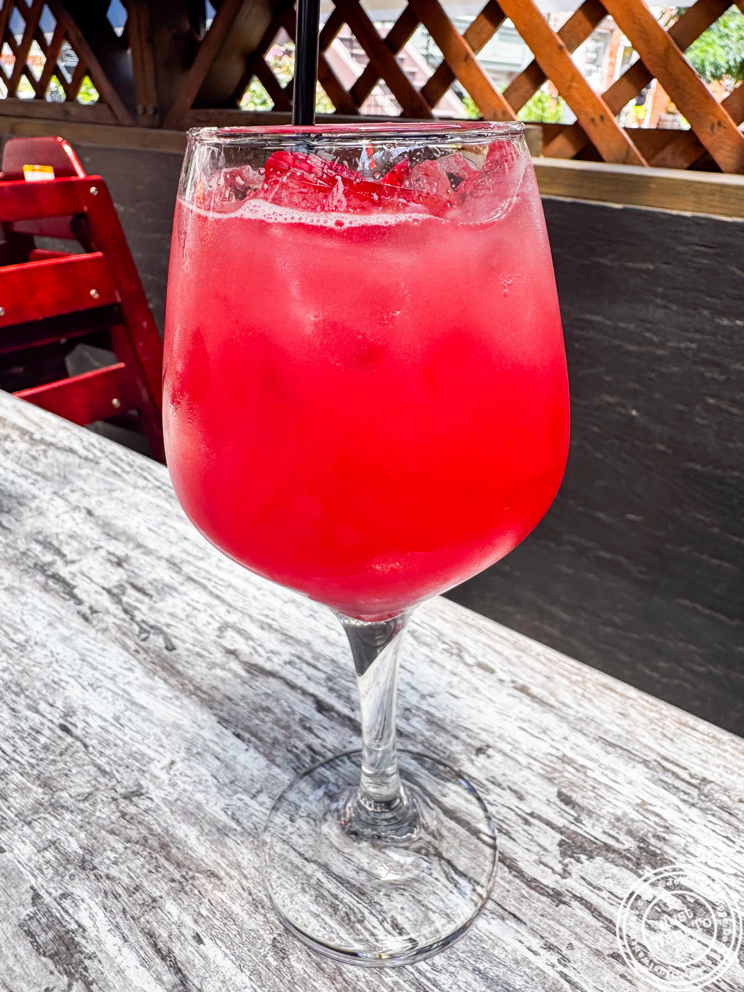 You've got red mocktail at Luna in Jersey City, NJ