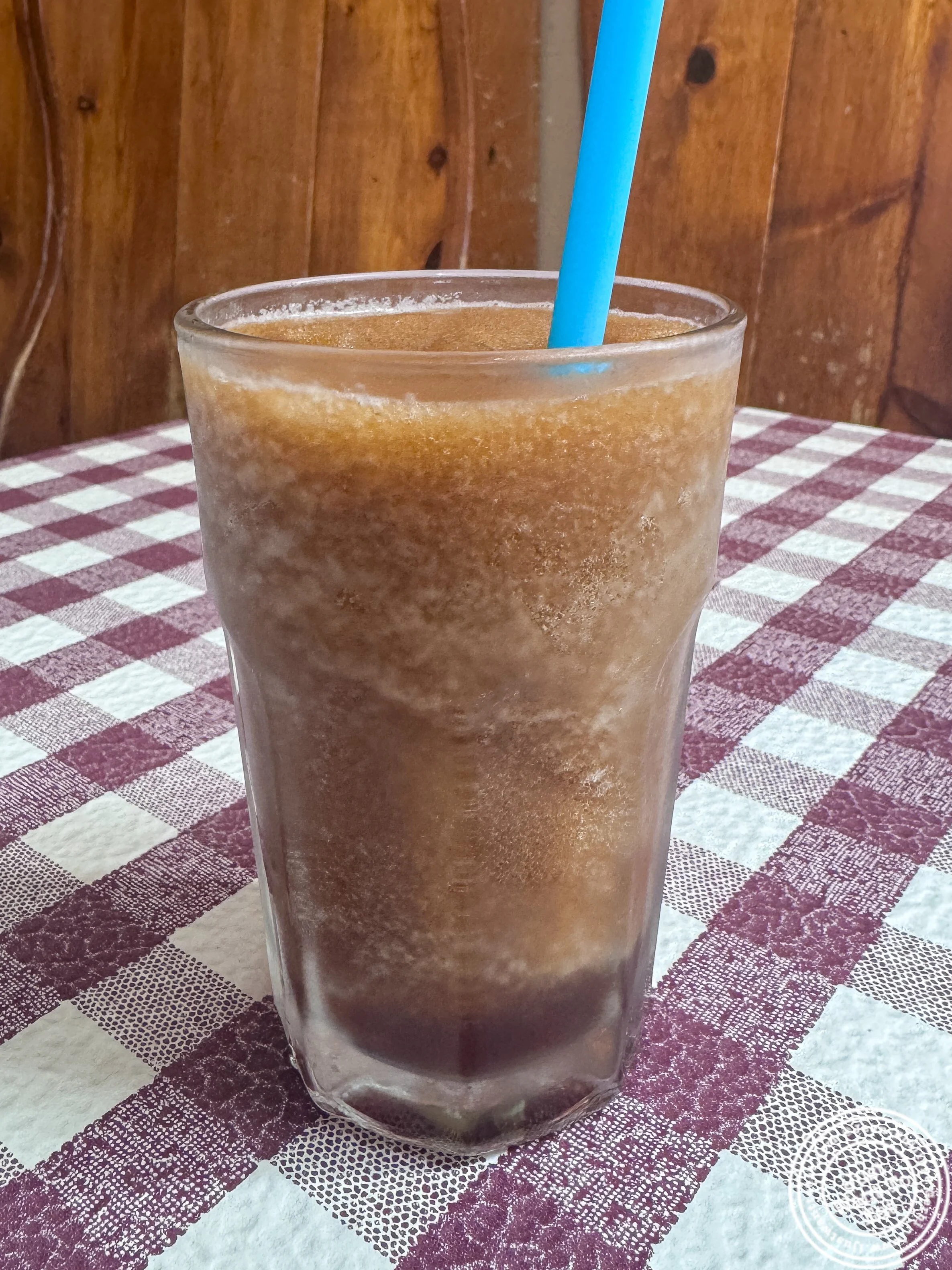 Frozen espresso martini at Cowgirl in the West Village, New York, NY