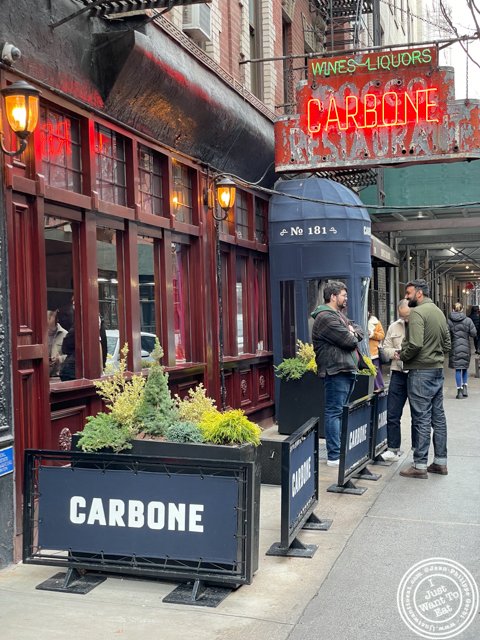 Carbone in NYC, NY — I Just Want To Eat!, Food blogger, NYC, NJ, Best  Restaurants, Reviews