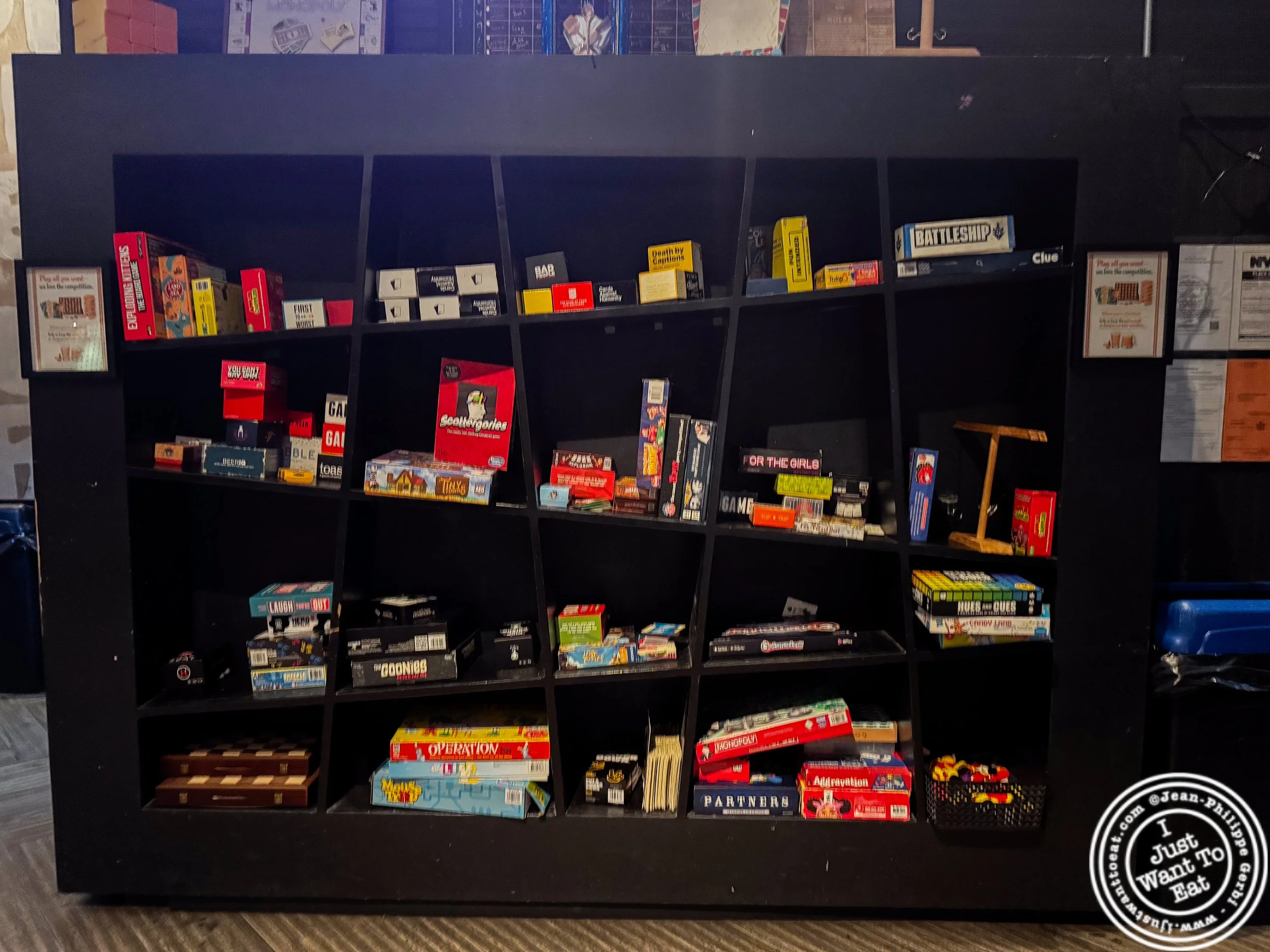 Board games at Clinton Hall 36 in New York, NY