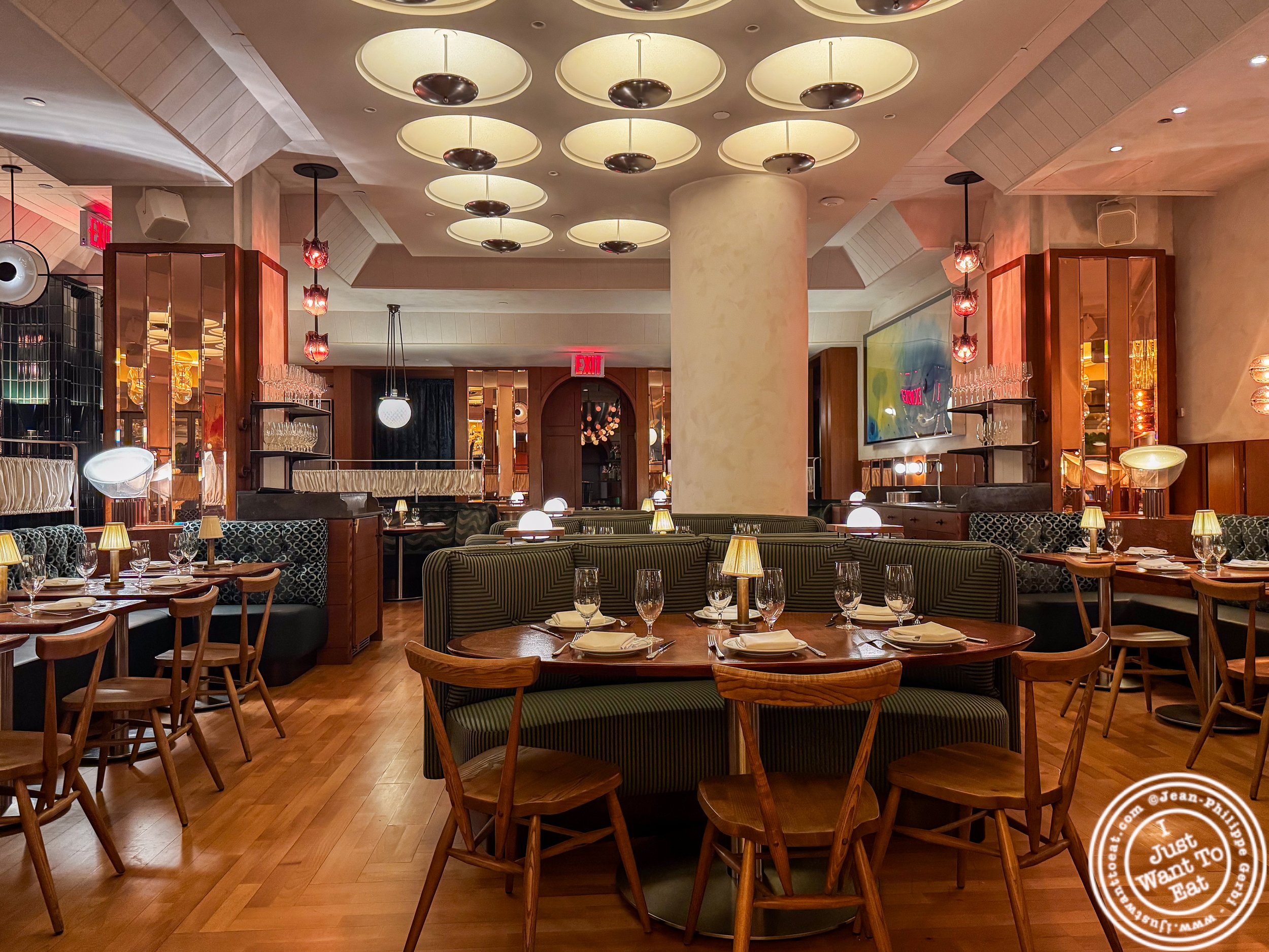 Dining room at The Dynamo Room in NYC, NY