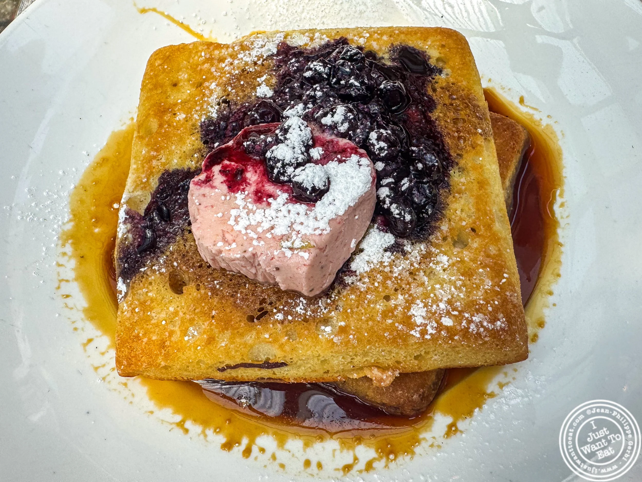 Detroit Moon pancakes at Luna in Jersey City, NJ