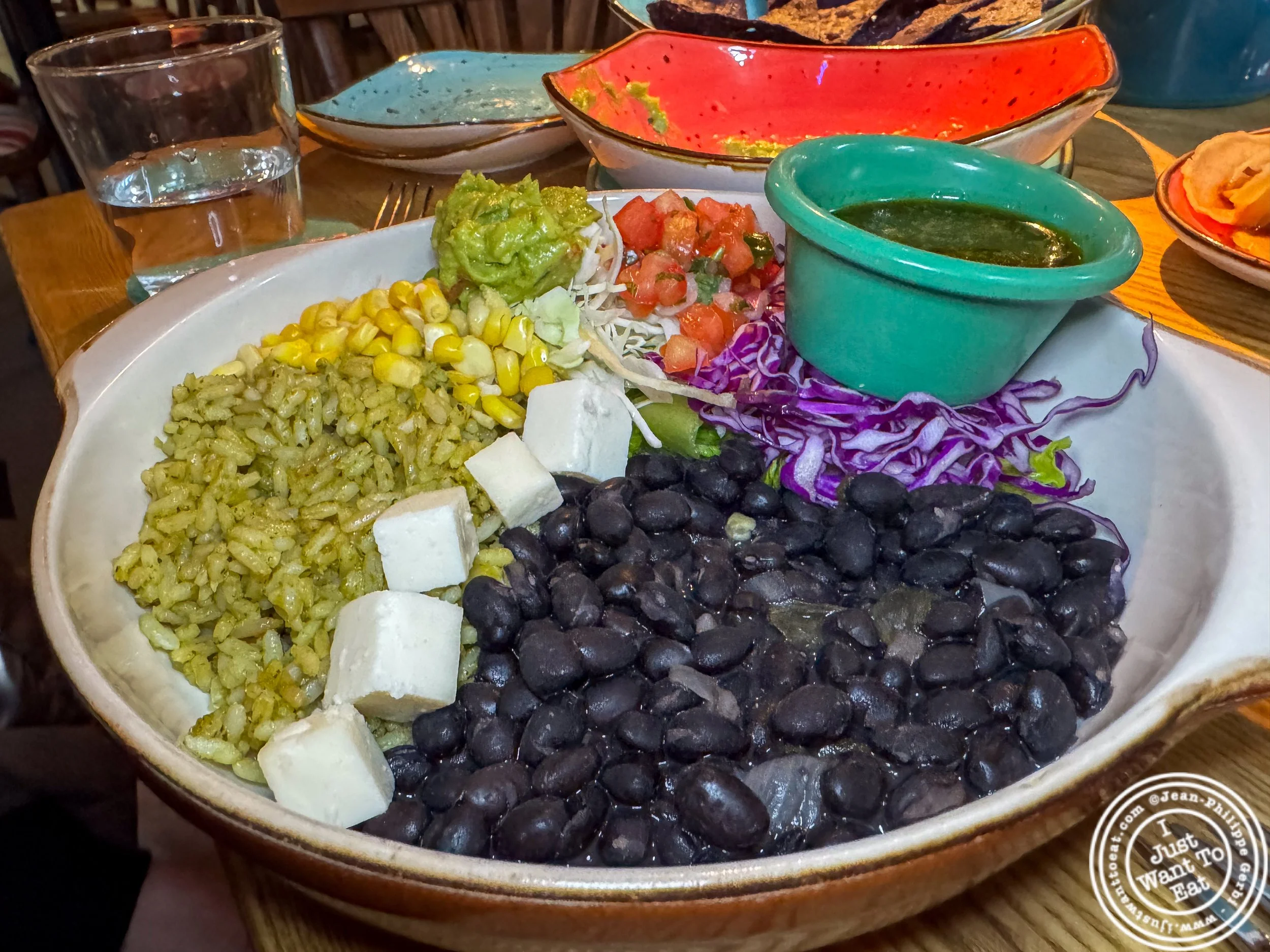Burrito bowl at San Patricios Cantina and Irish Pub