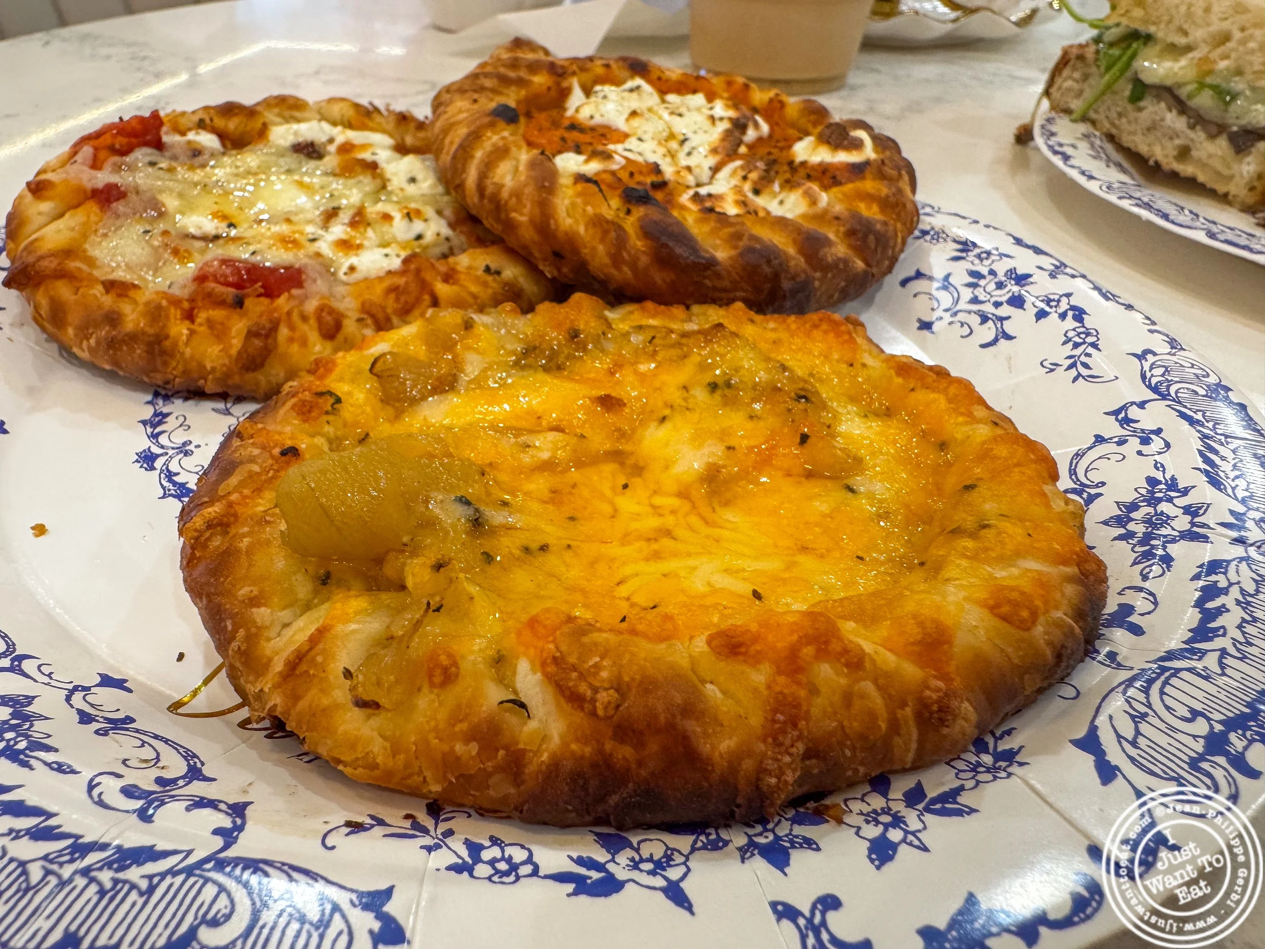 Vodka pizza croissant at Viva La Dough in NYC, NY