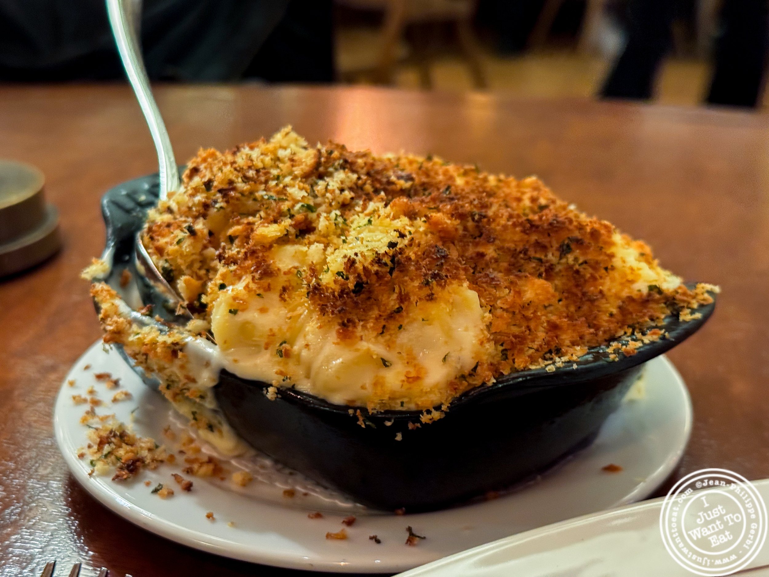 MAc and cheese at The Dynamo Room in NYC, NY