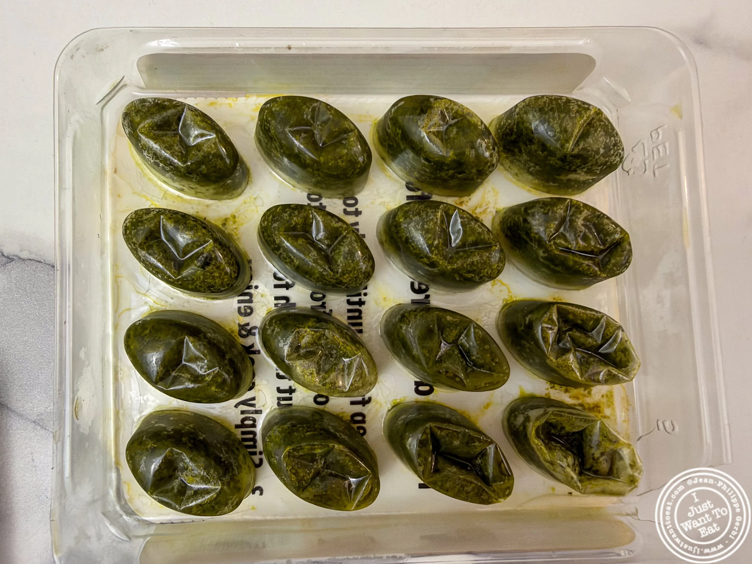 Pods of Herbs and spices from Dorot Gardens