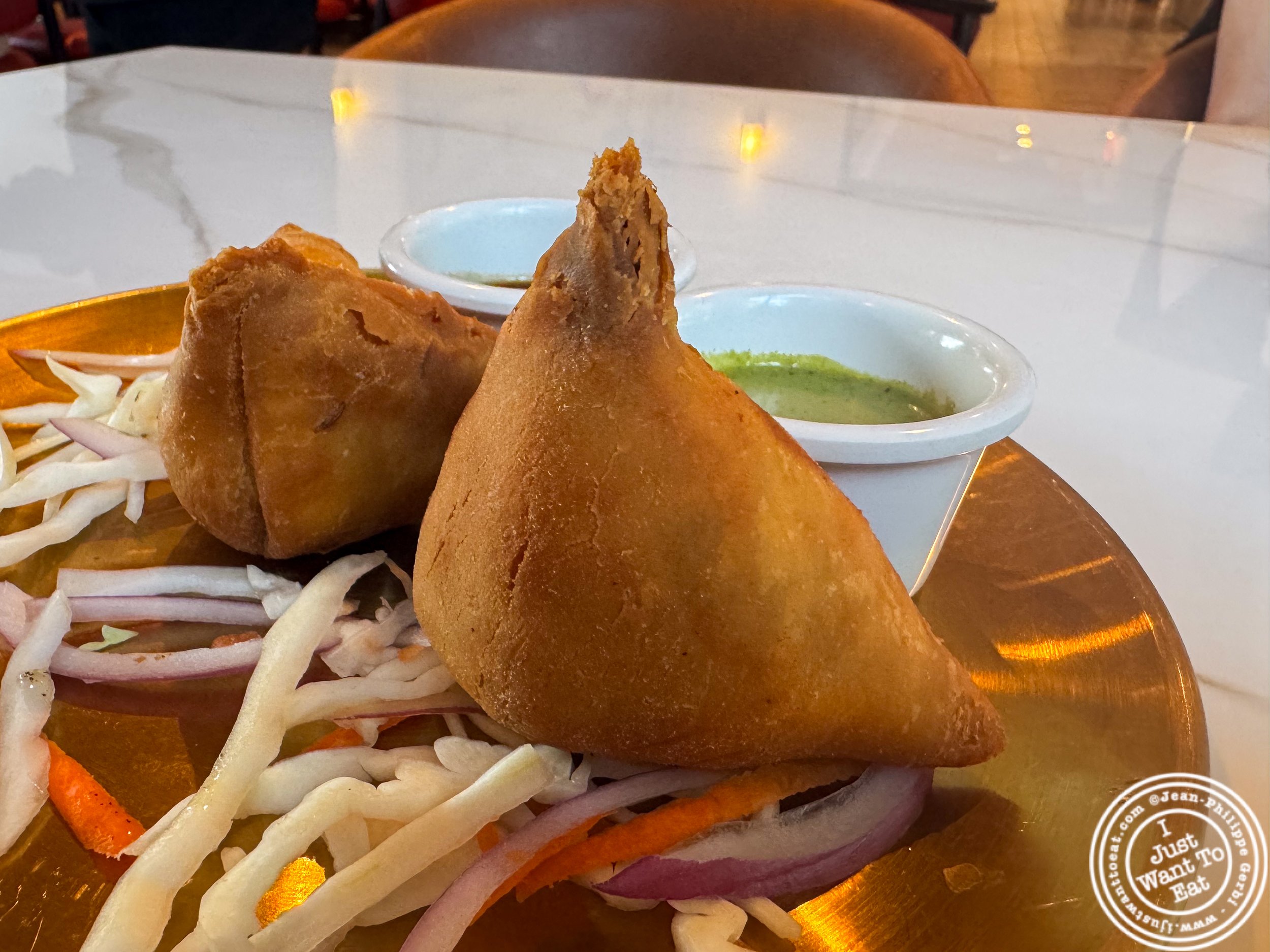 Samosa at Bangalore Kitchen in Jersey City, NJ