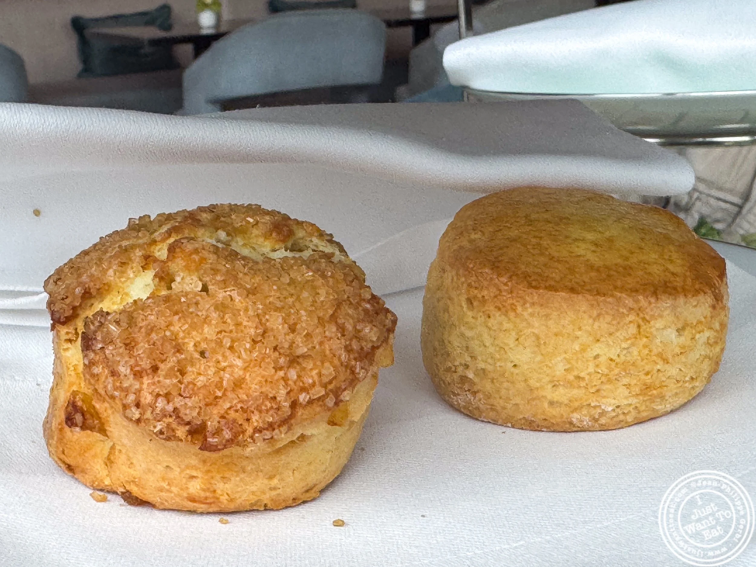 Scones at The Mandarin Oriental in NYC