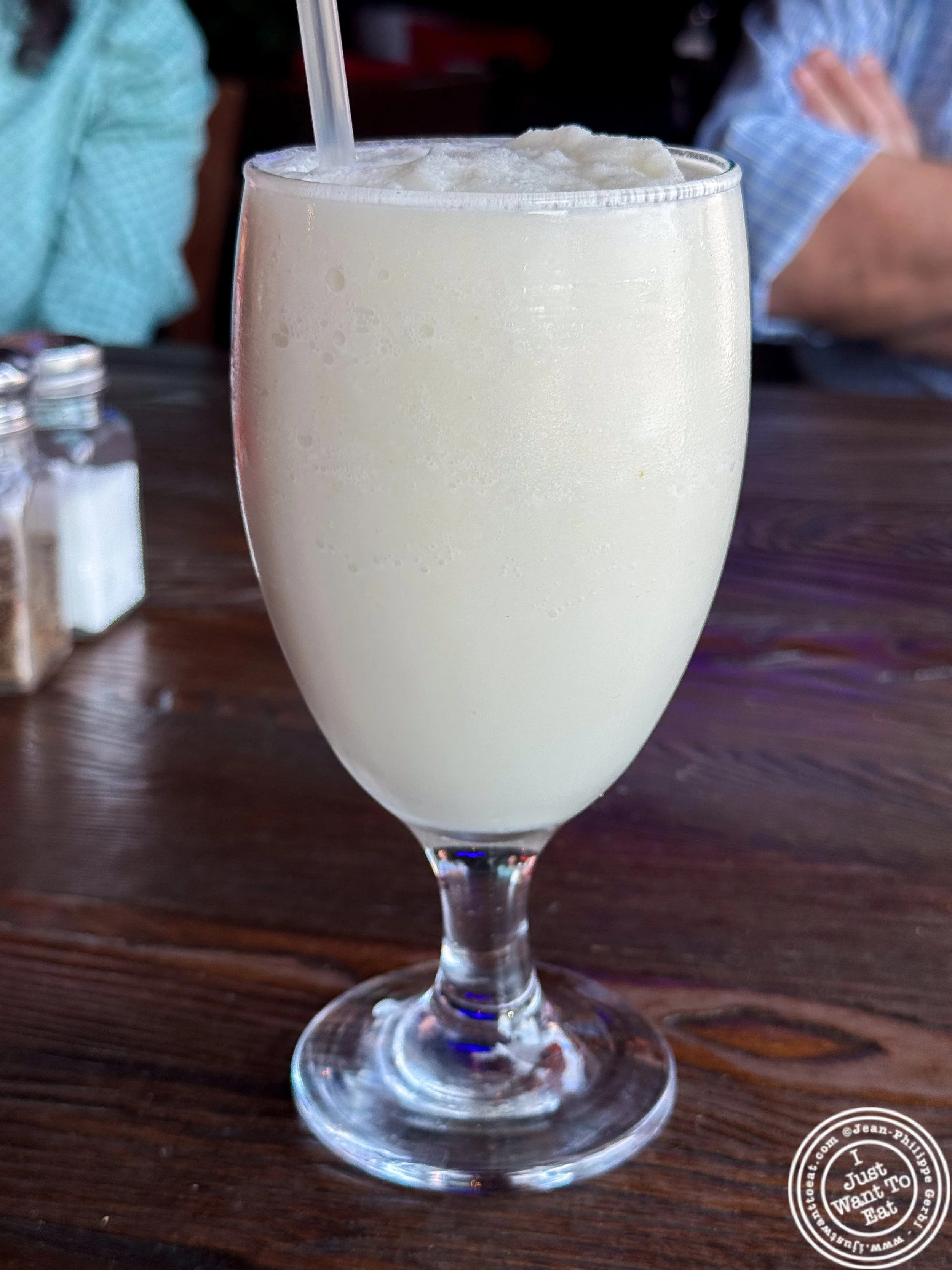 Coconut lemonade at Colombian Streakhouse and Lounge in Bound Brook, NJ