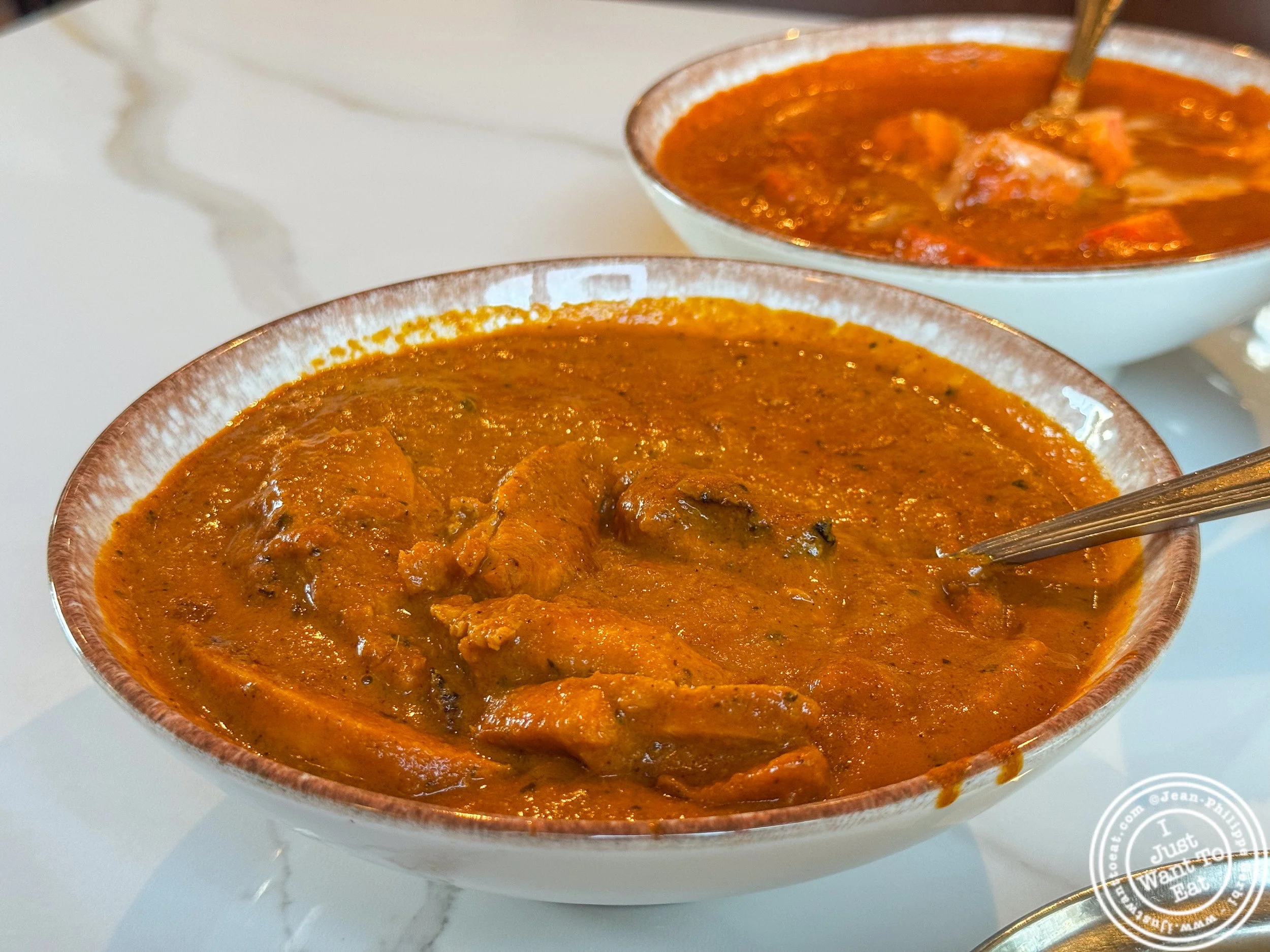 Butter chicken at Bangalore Kitchen in Jersey City, NJ
