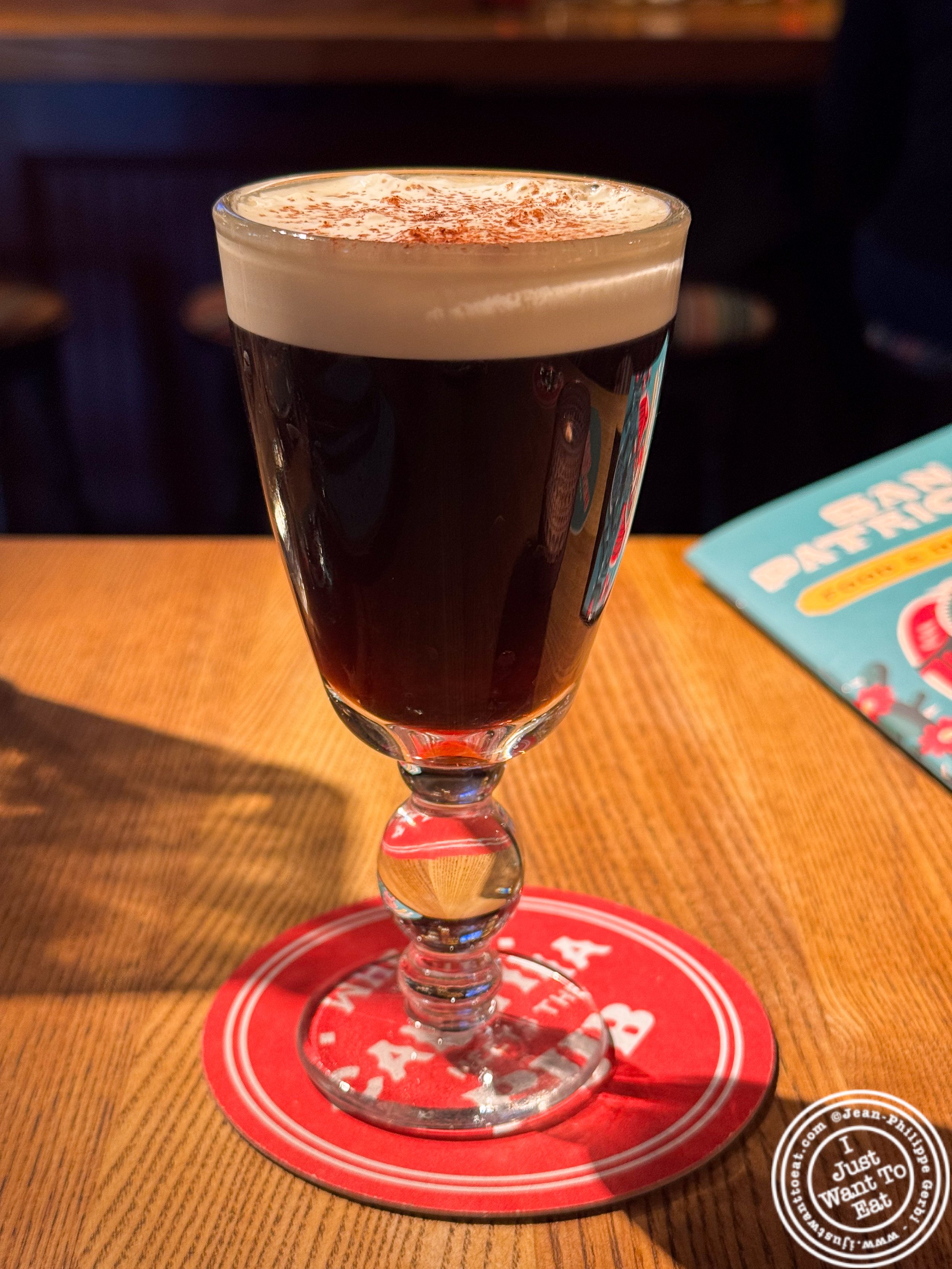 San Patricio coffee at San Patricios Cantina and Irish Pub