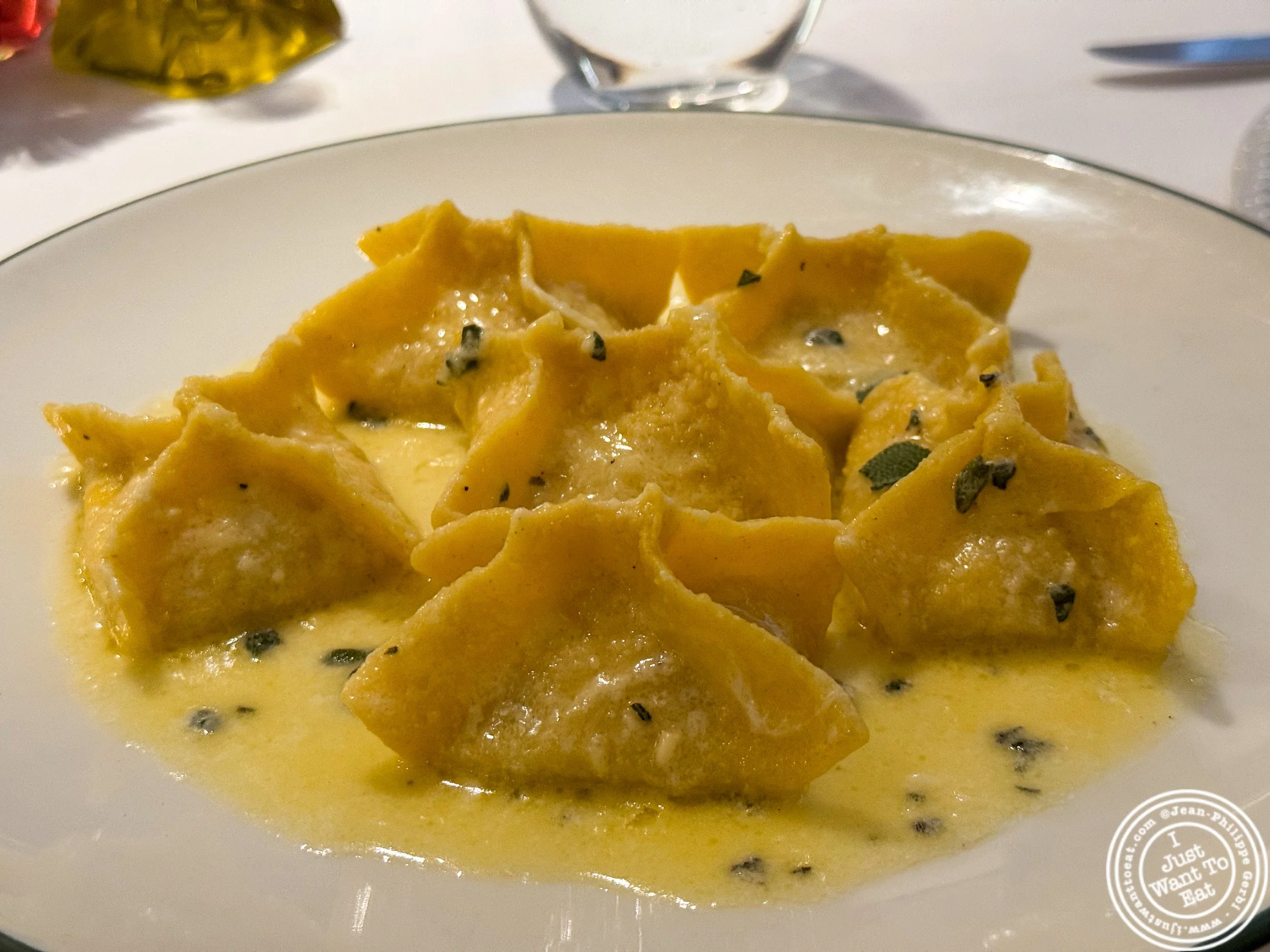 Fagottini at Ramerino Italian Prime in NYC, NY