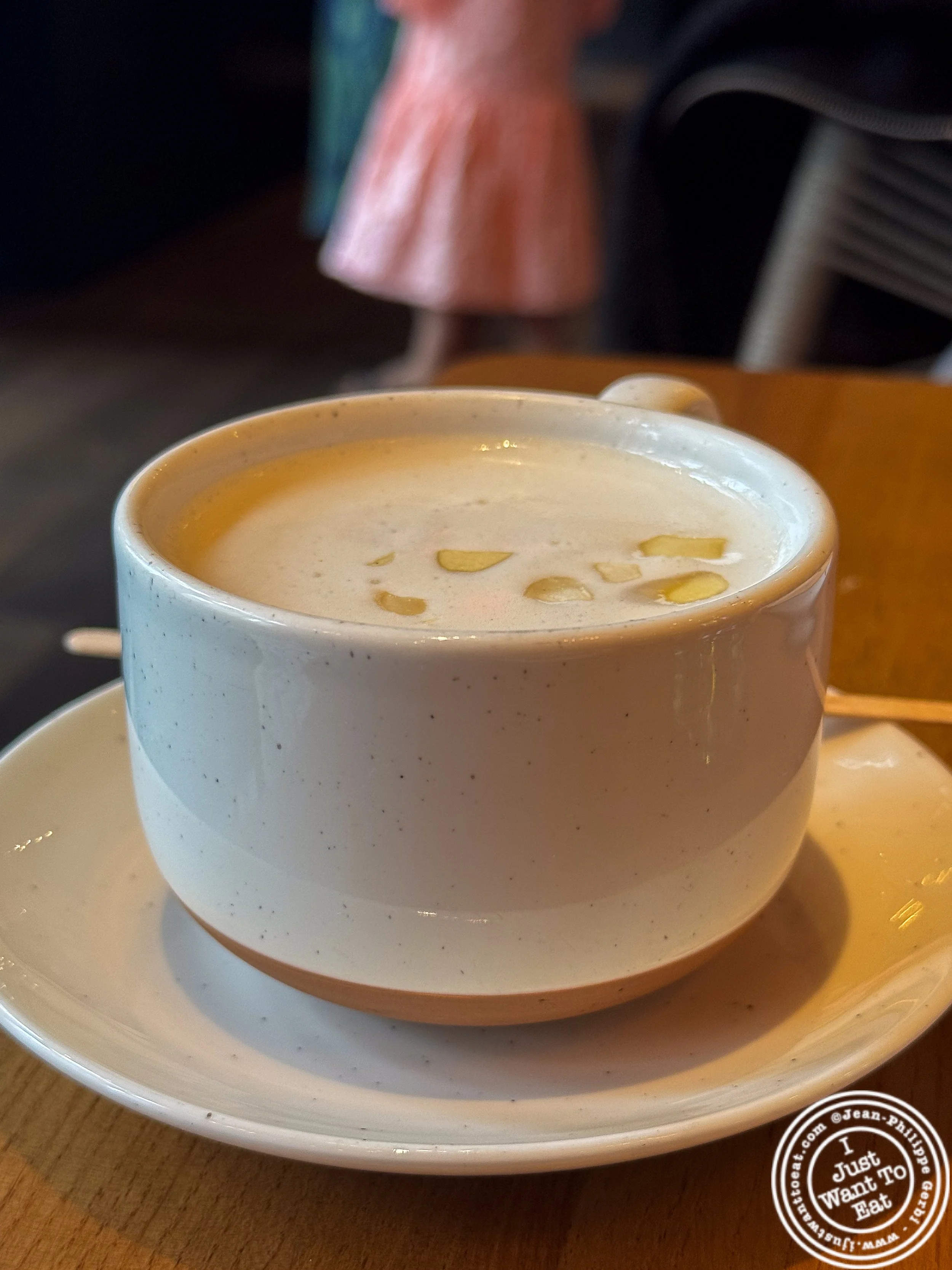 Almond horchata at Meximodo in Jersey City, NJ