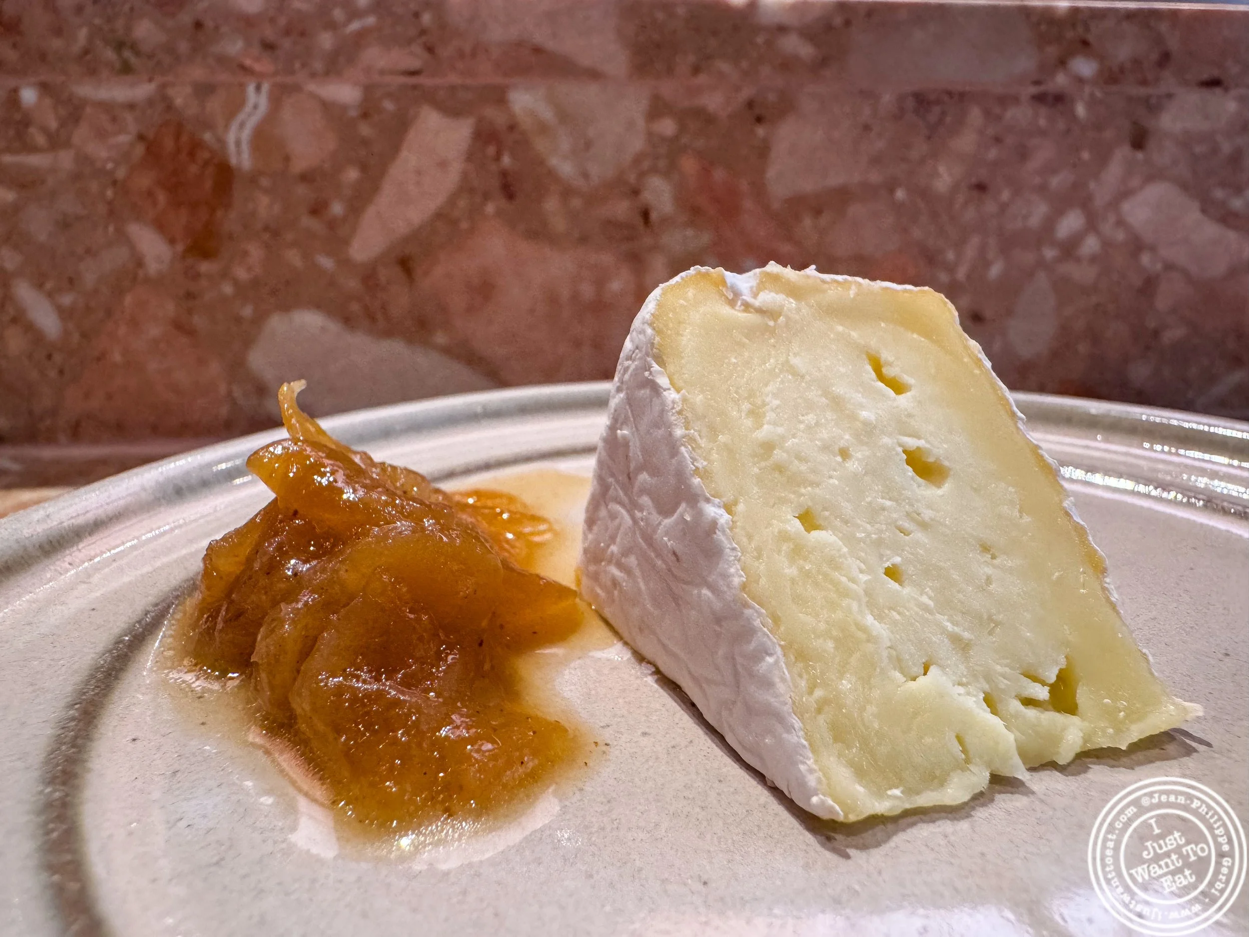 Camembrie cheese  at  Pick & Cheese in Shaver Hall, NYC