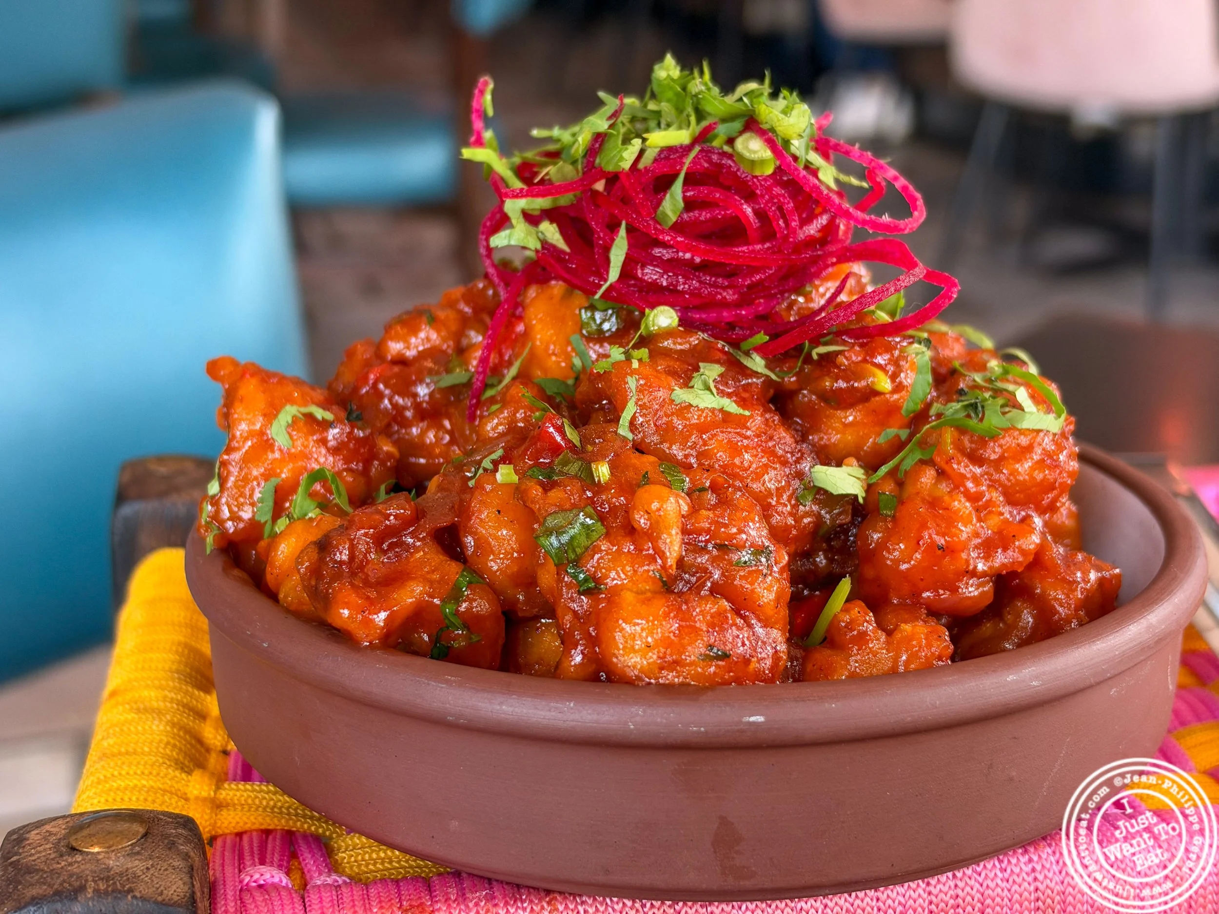Calcutta Gobhi Manchurian at Aarzu in Freehold, NJ