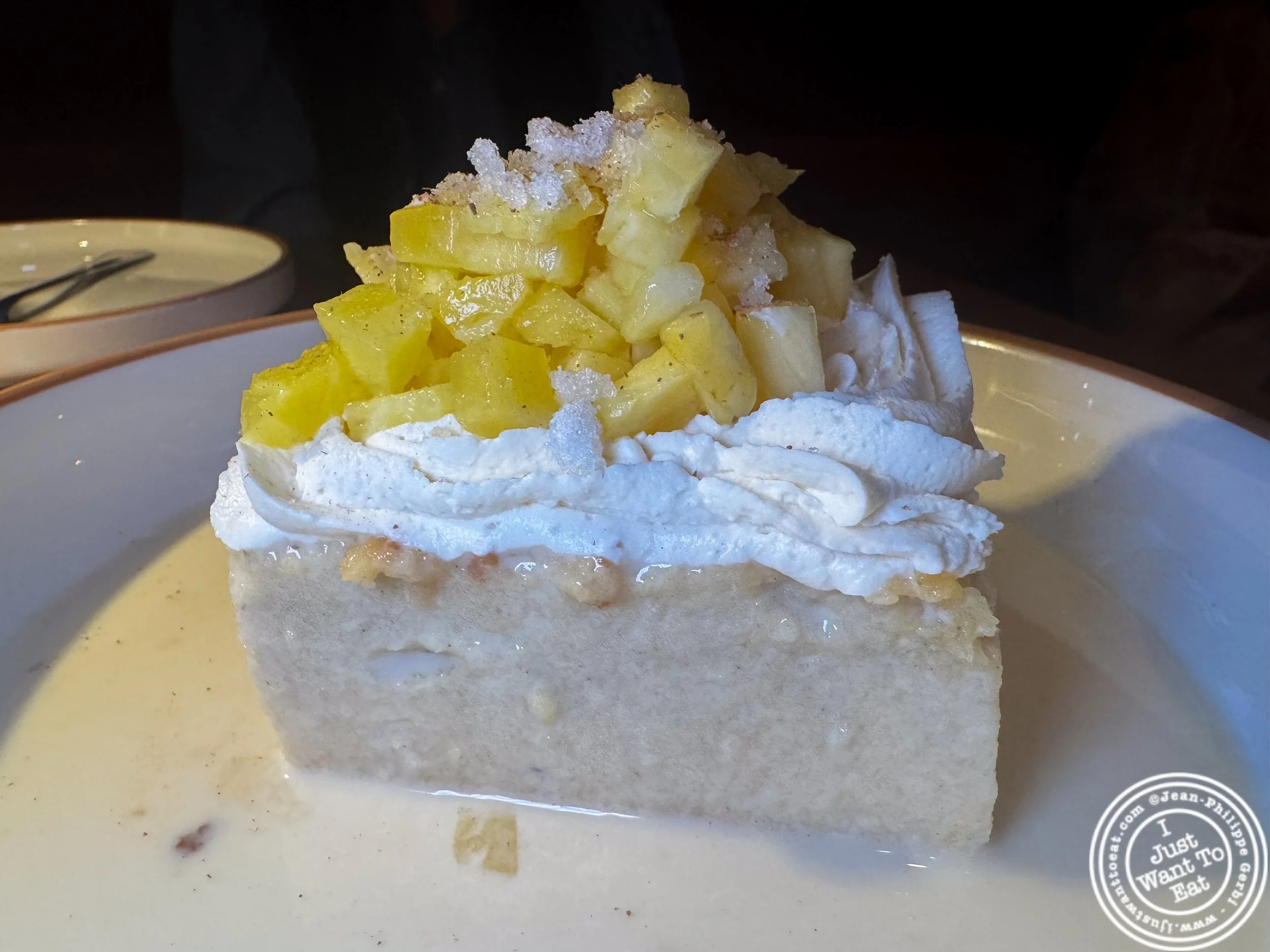 Tres leches cake at Meximodo in Jersey City, NJ