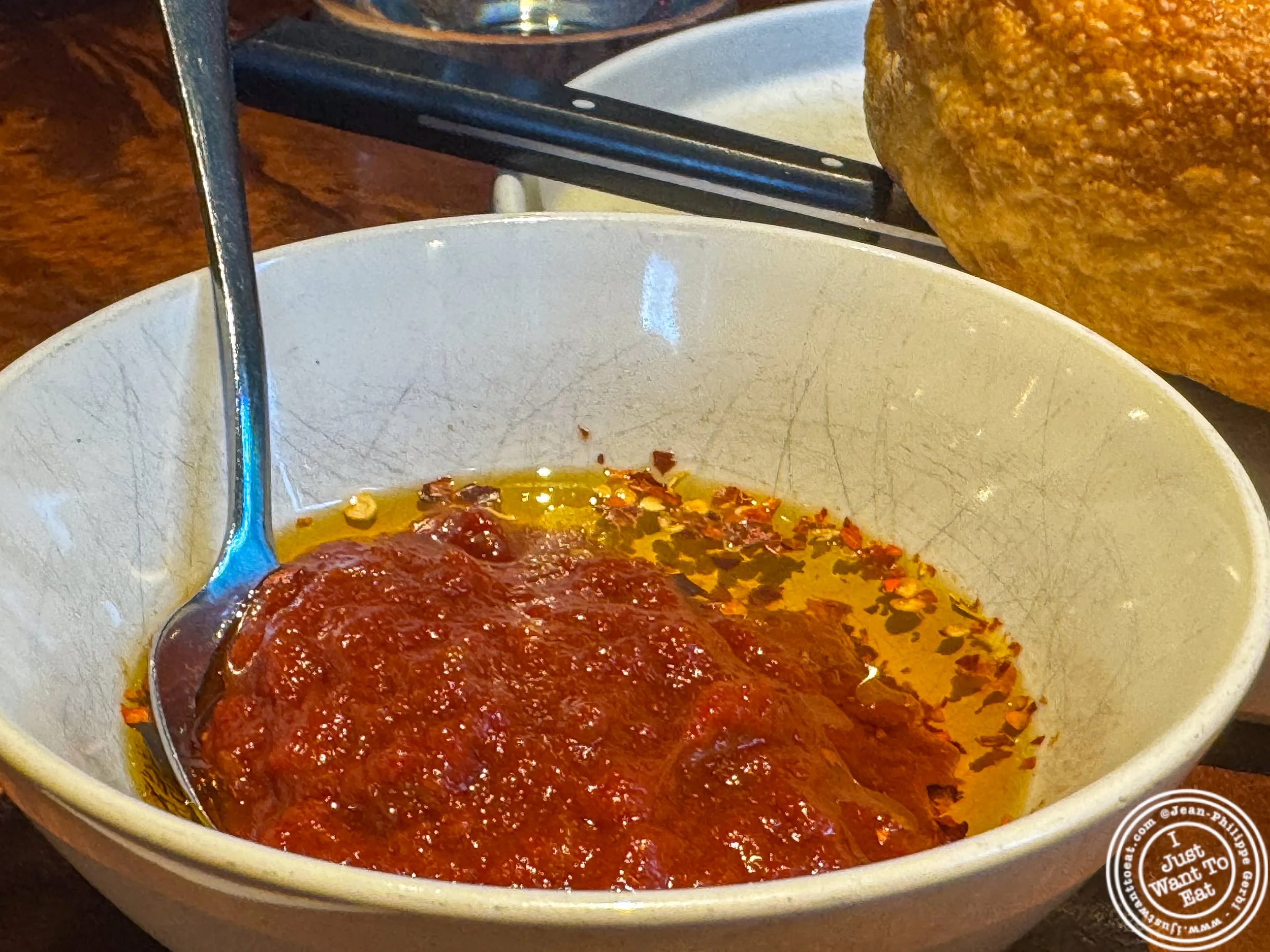 Tomato conserva at Ci Siamo in NYC