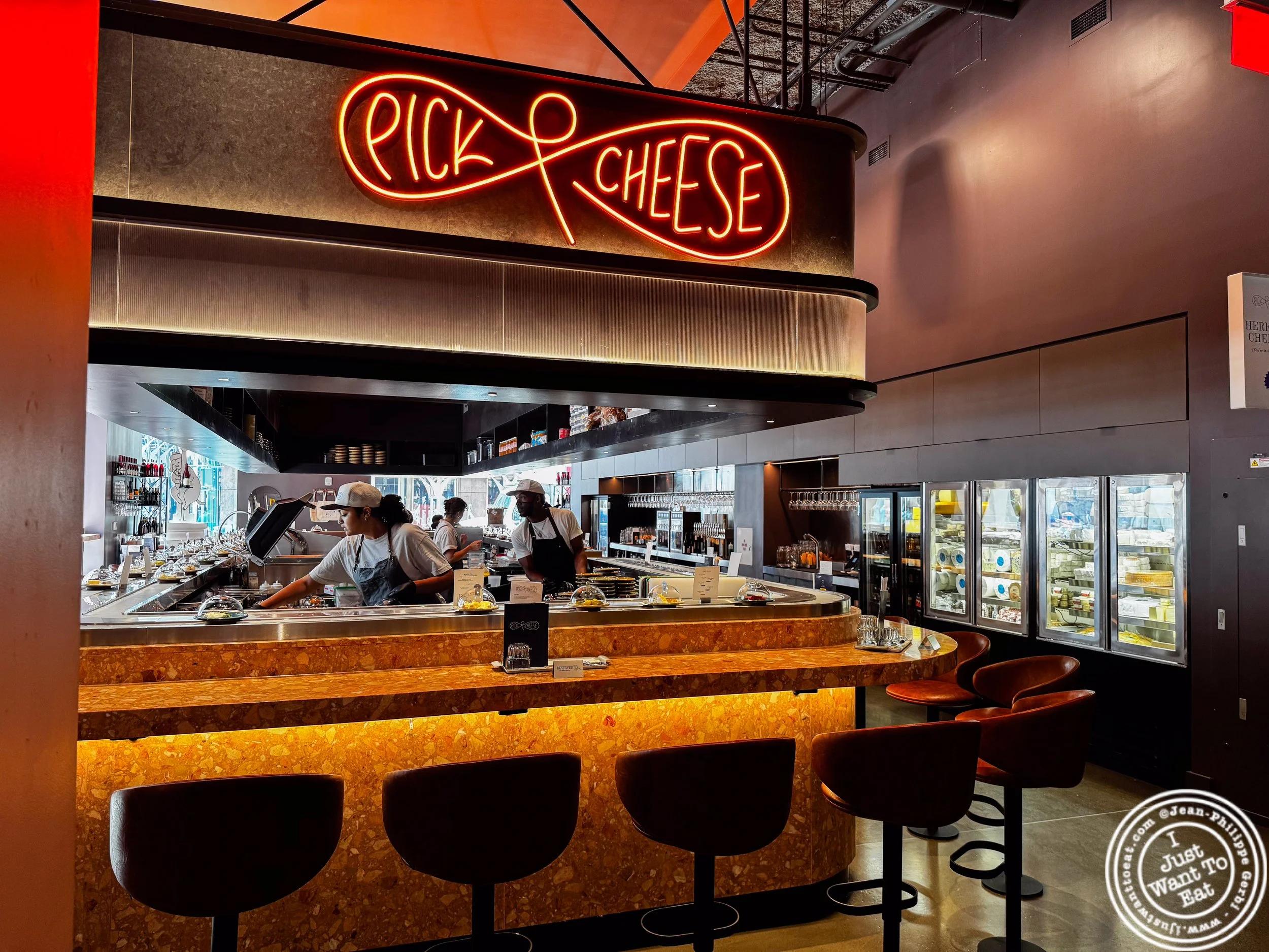 Pick & Cheese in Shaver Hall, NYC