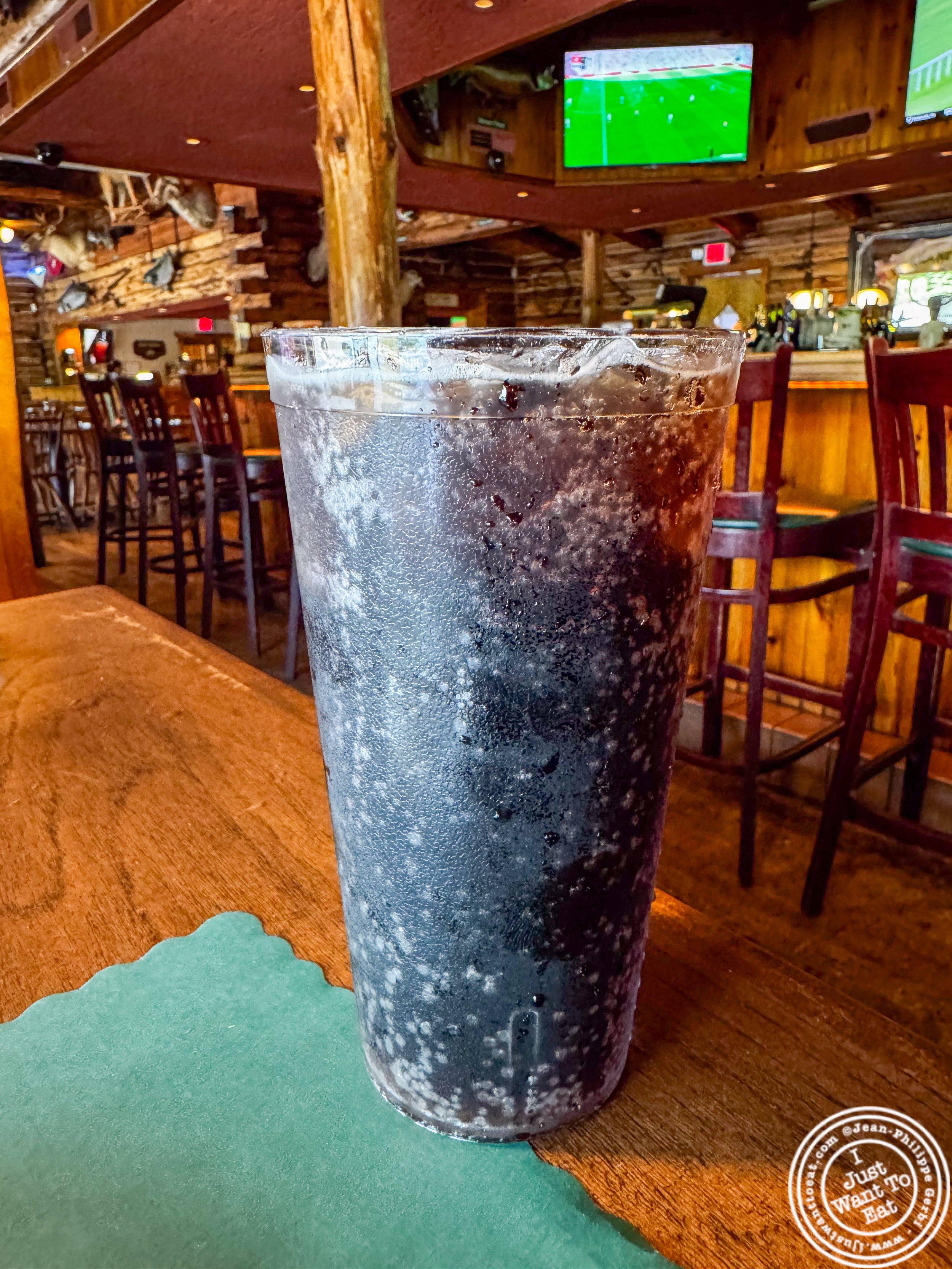 Root beer soda at The Cabin Restaurant in Freehold, NJ