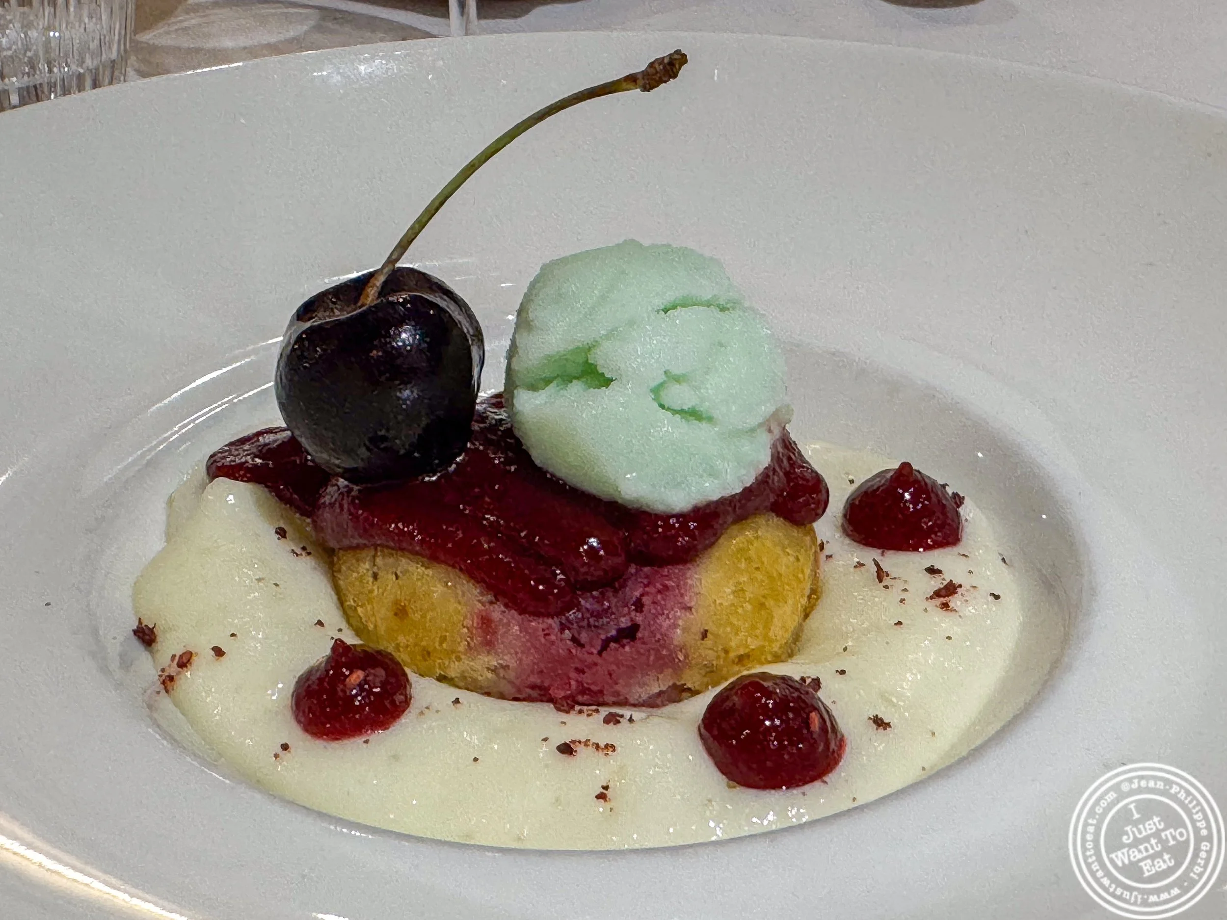 Clafoutis at Le Clocher in Annecy-Le-Vieux