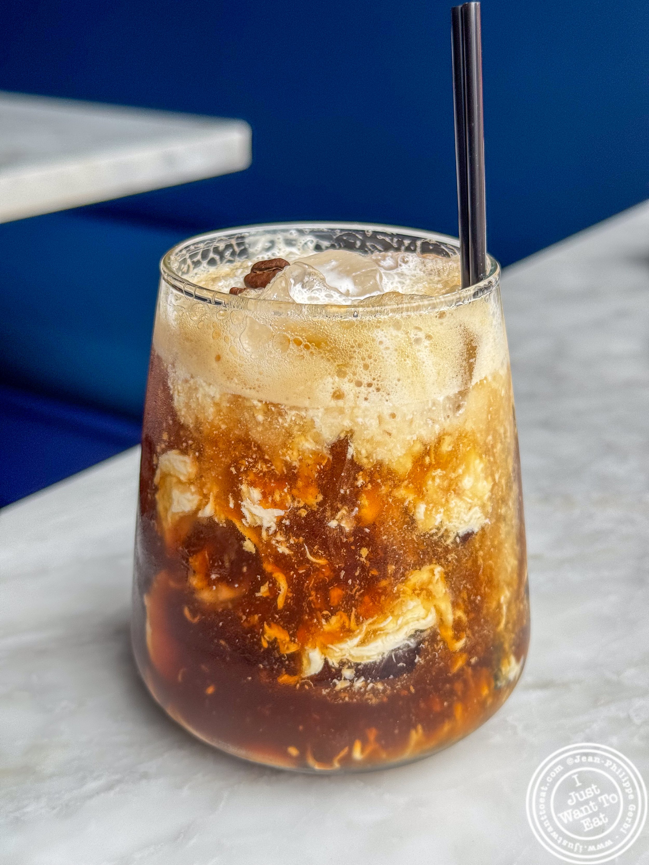 Kentucky mocha cocktail at Willow Vegan Bistro in NYC