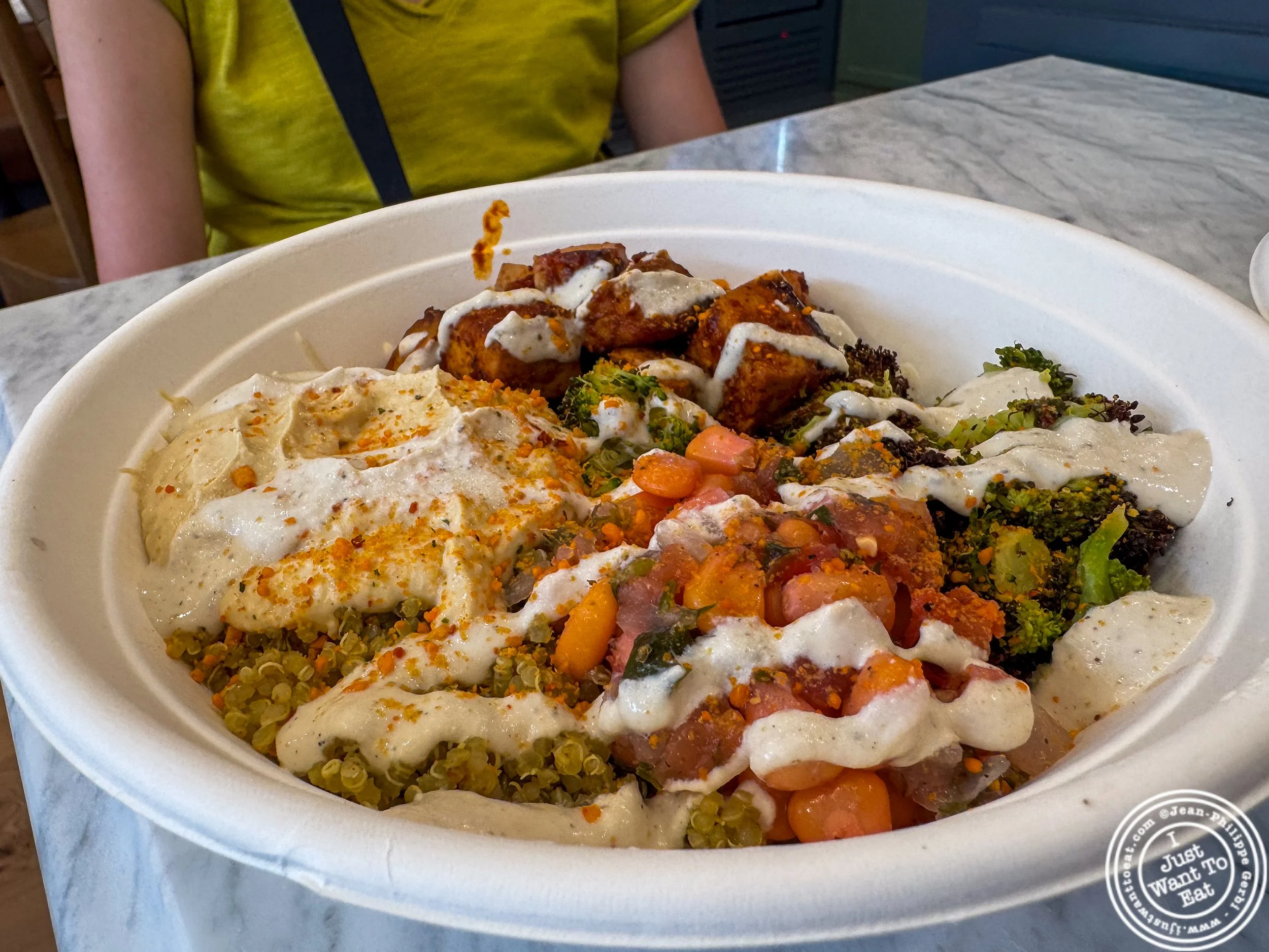 Make your own bowl at Springbone in Hoboken, NJ