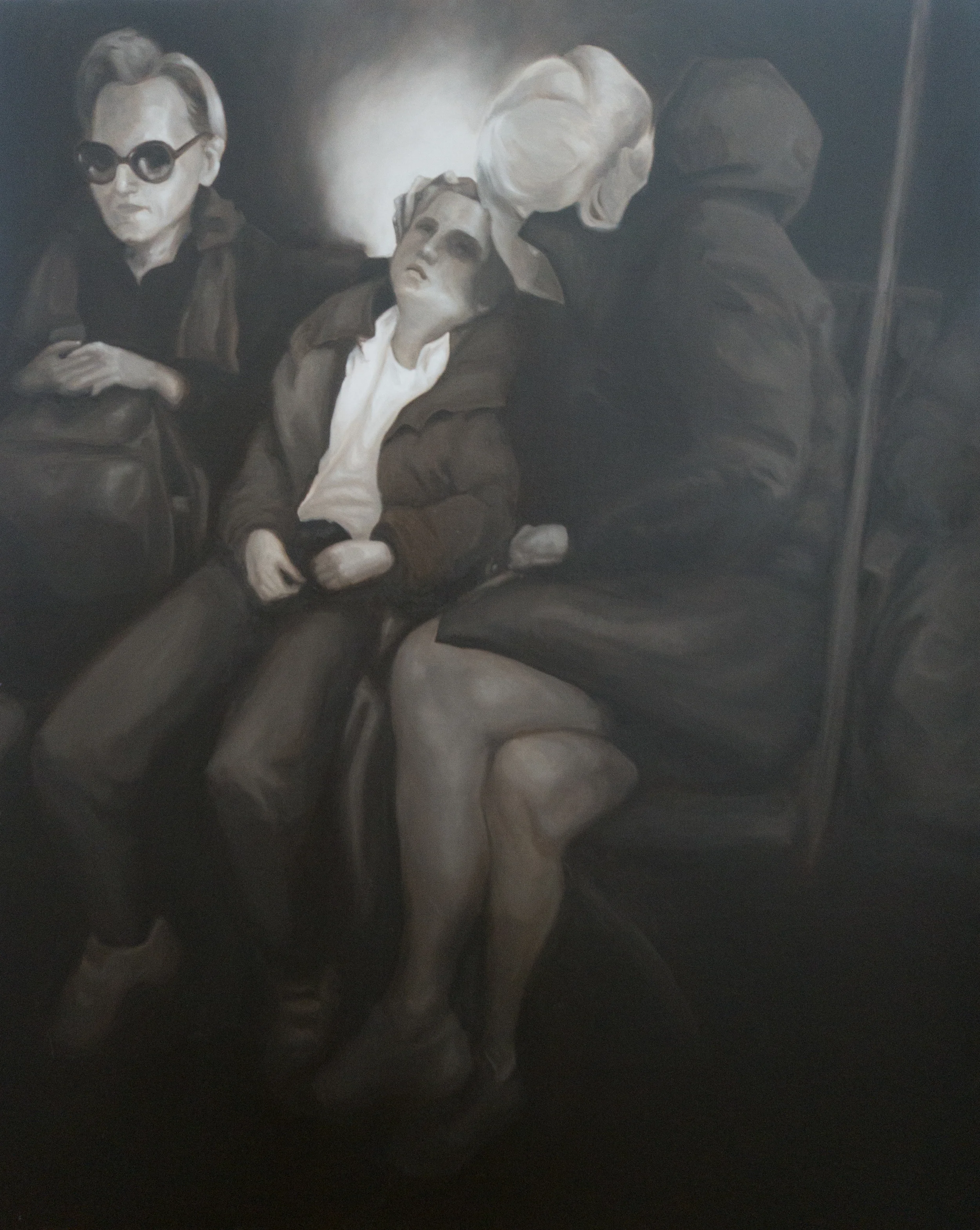 Grandmother on the bus