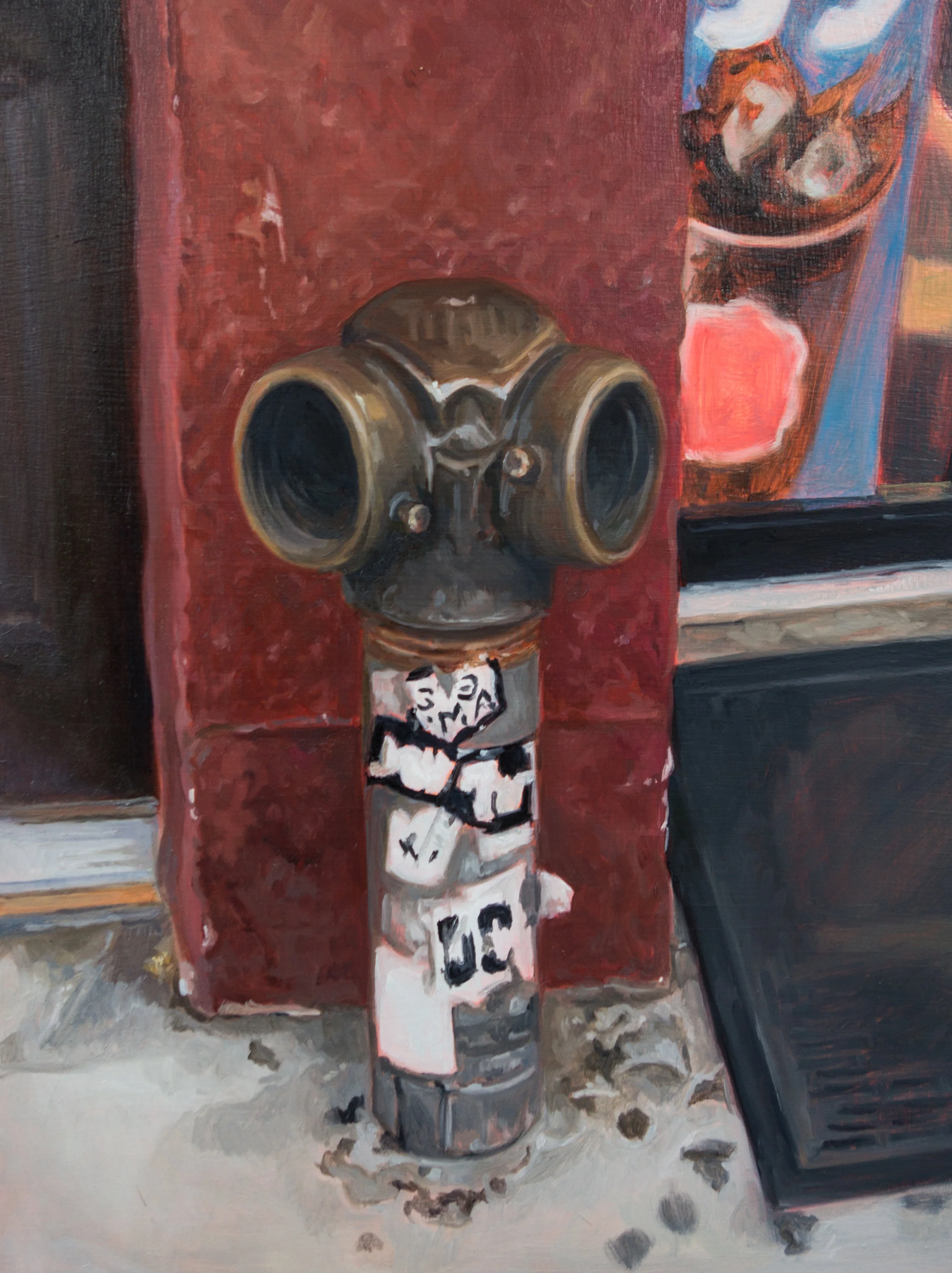 Waiting • oil on panel • 8x6 inches • 2016