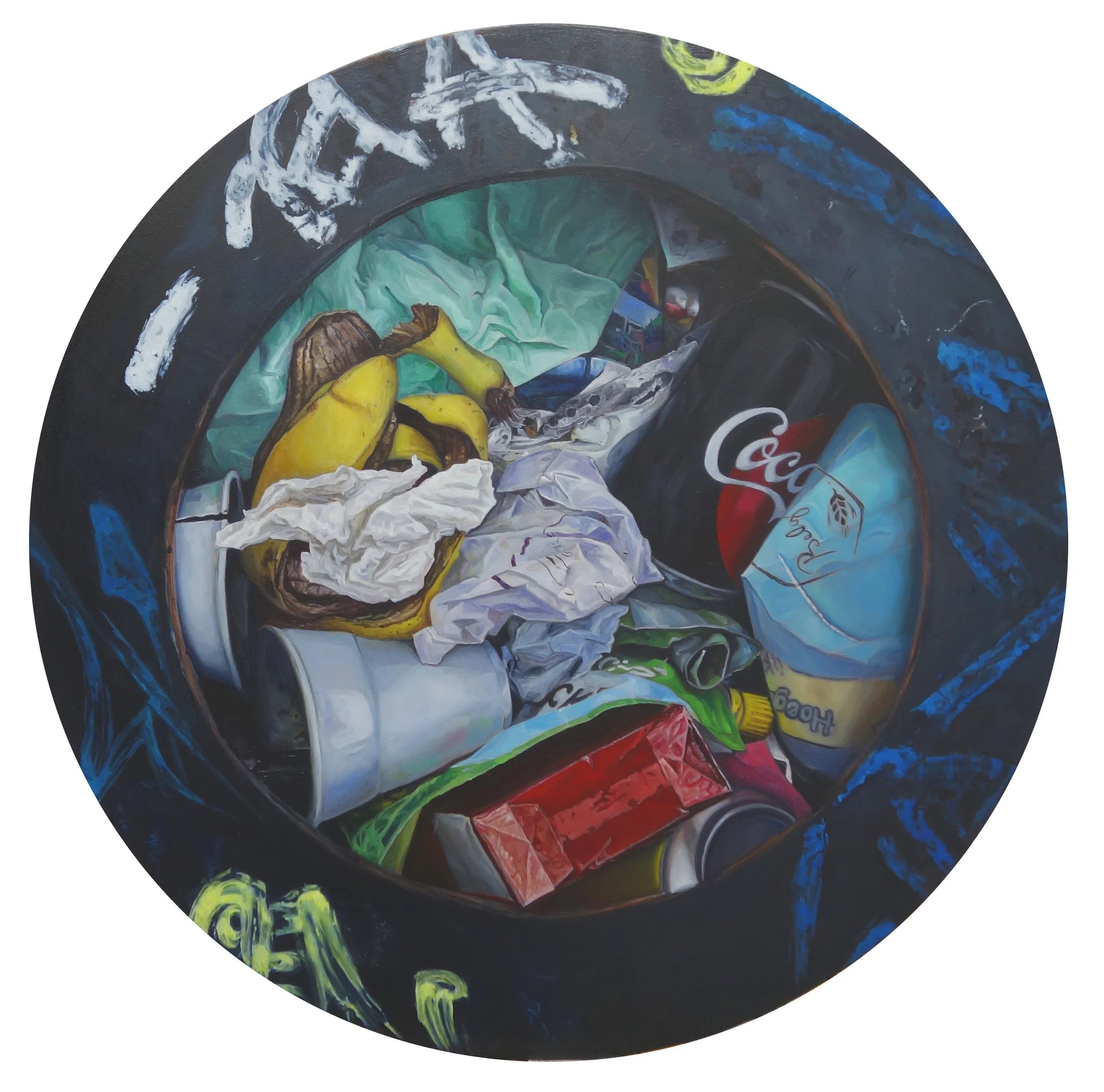Beauty Waiting to Be Found * oil on panel * 24x24 inches • 2018