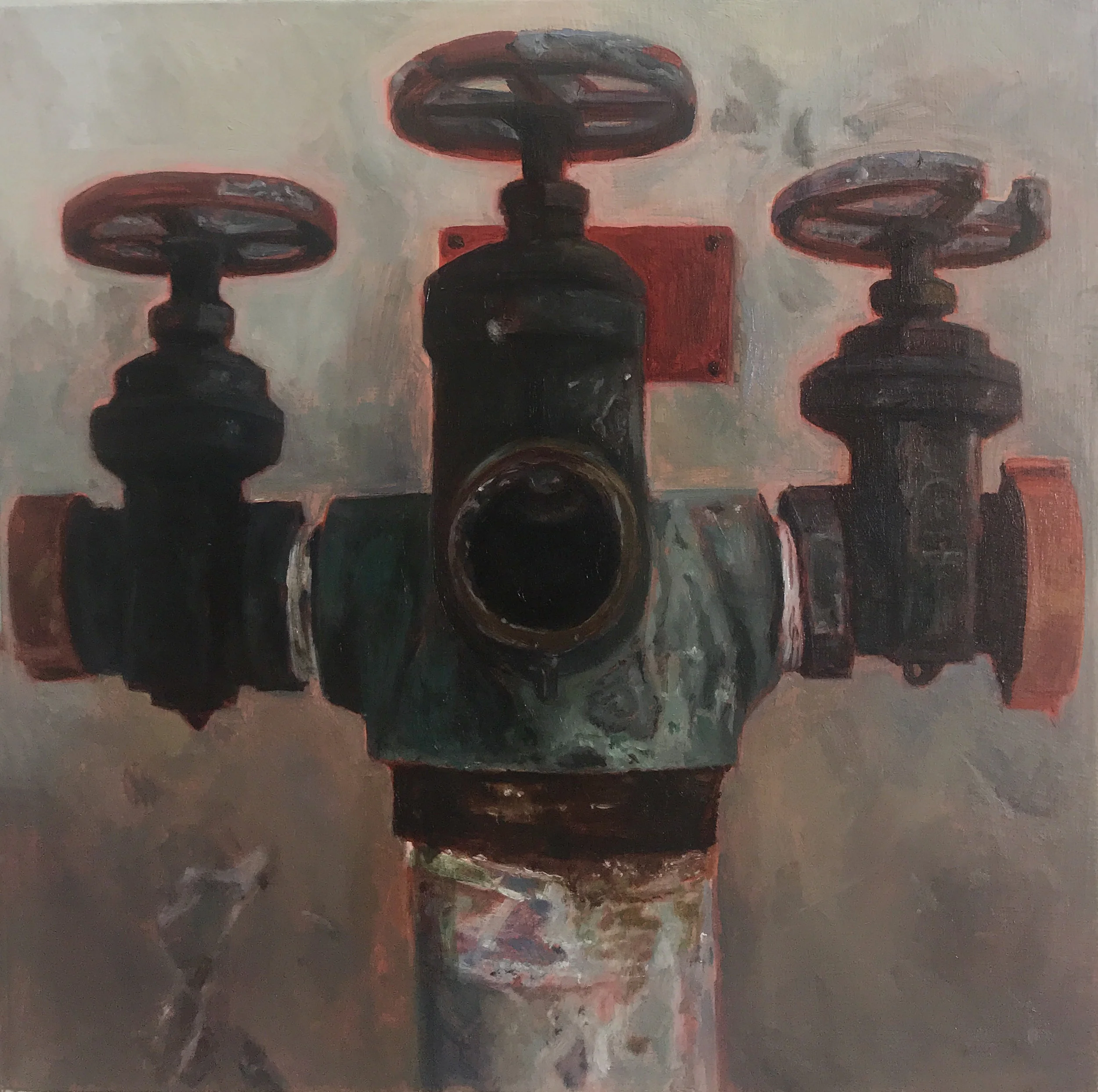 Silence • oil on panel • 6x6 inches • 2018