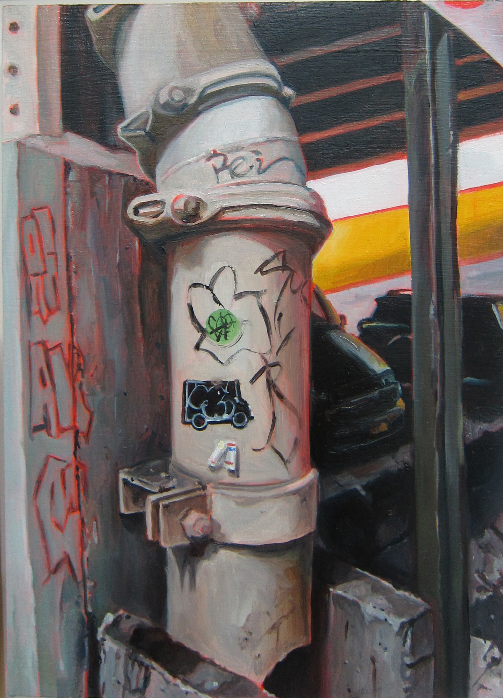 Standing • oil on panel • 7x5 inches • 2018
