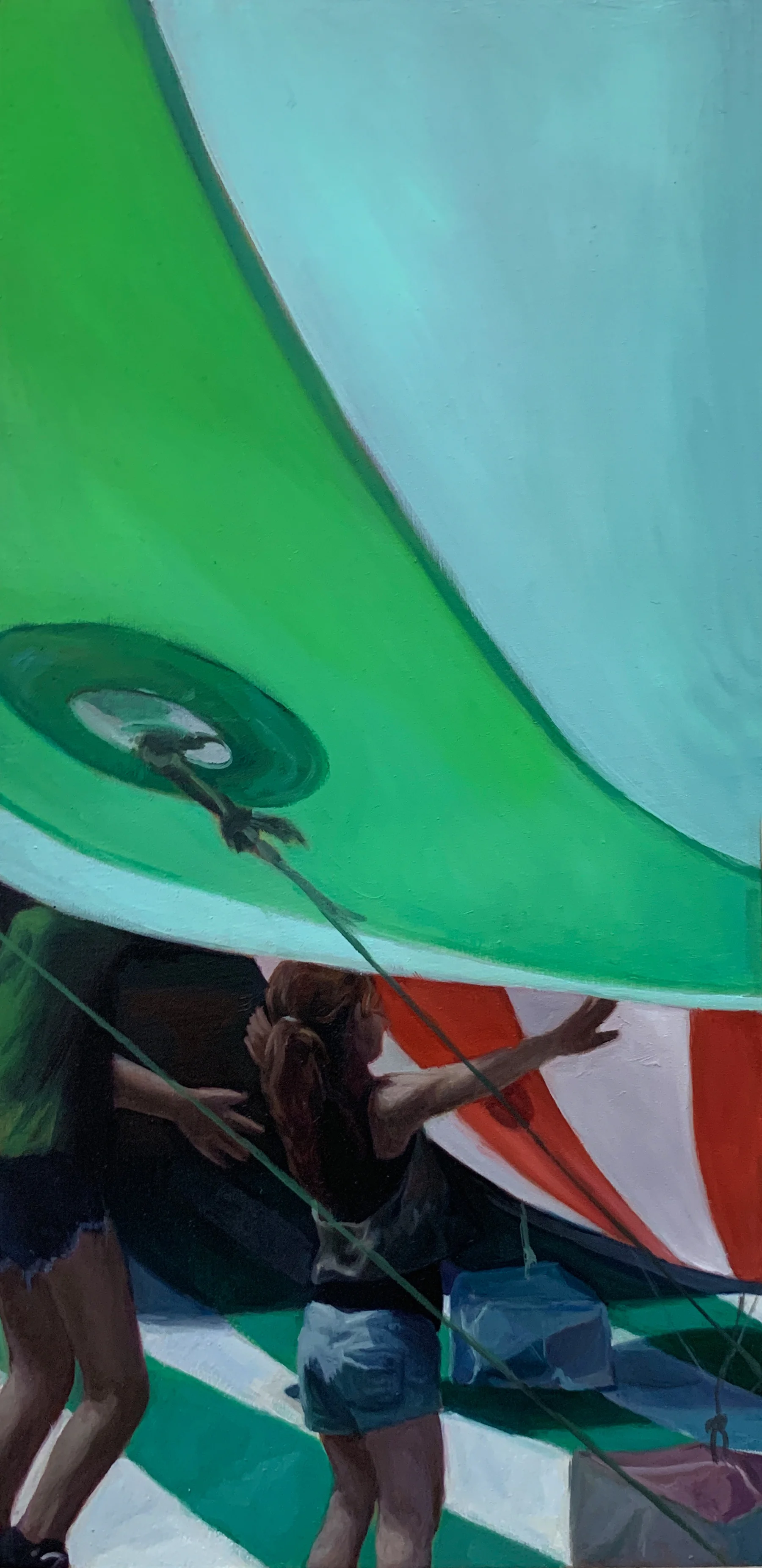 Jodi_Gerbi_Not Her Burden to Carry Anymore_oil on panel_Left Panel_ 12 x 6 inches_2019_Secondary Meanings.jpg