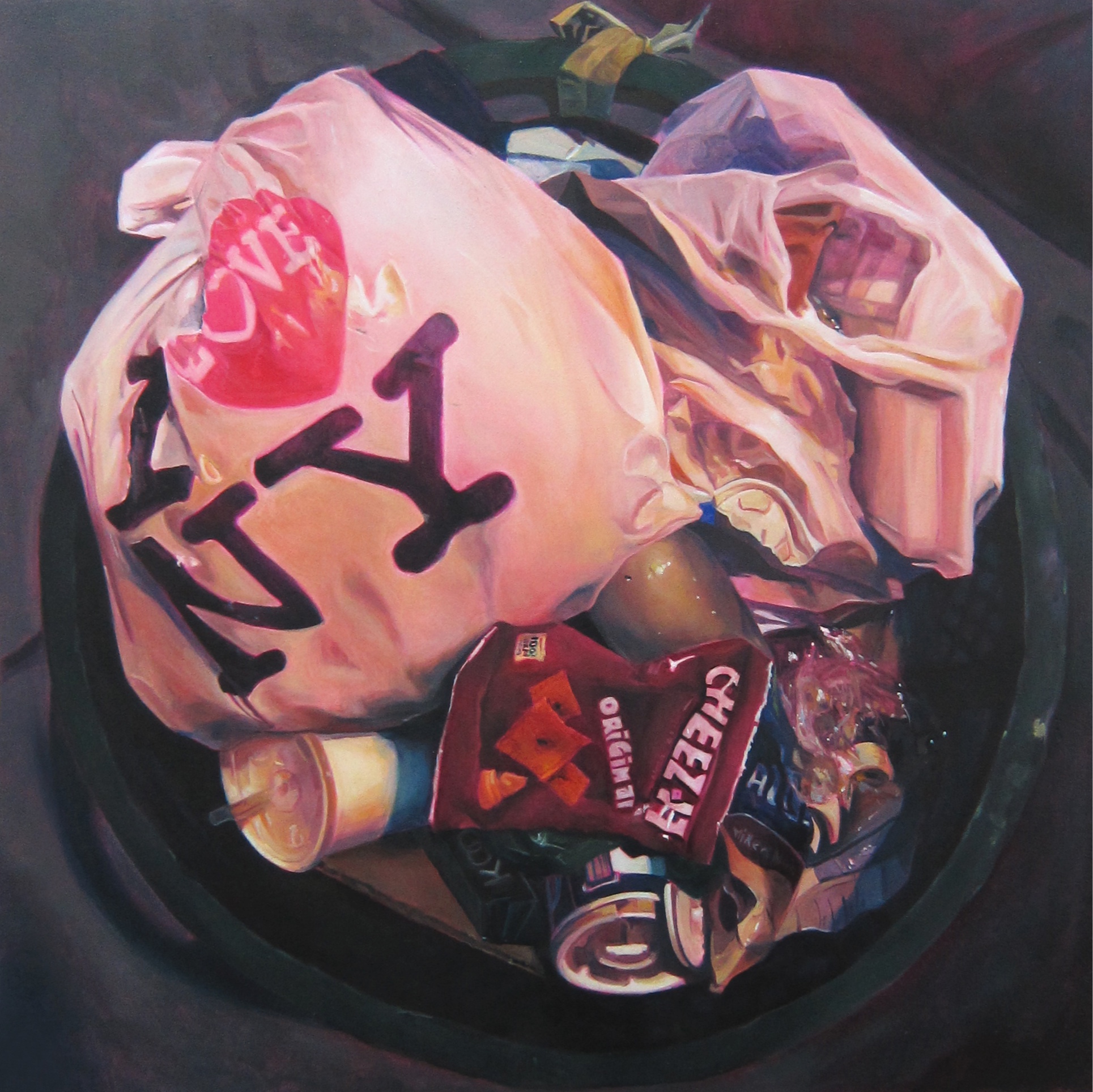 Unconditional Love • oil on panel • 20x20 inches • 2018