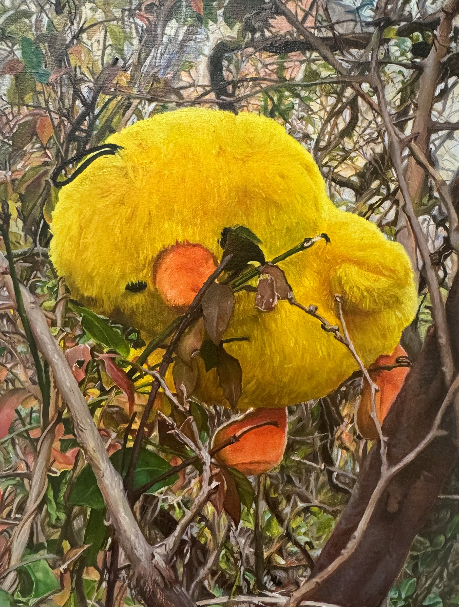 Annexed • oil on panel • 8x6" • 2023