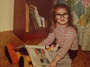 A Bookworm even at the age of three