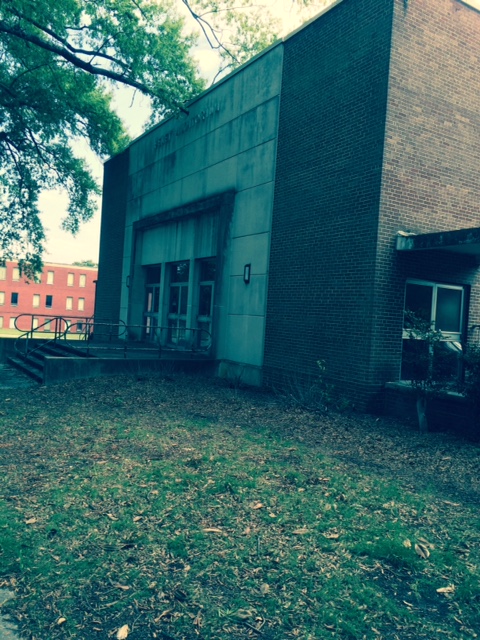 Auditorium--where patients could watch plays or concerts. 