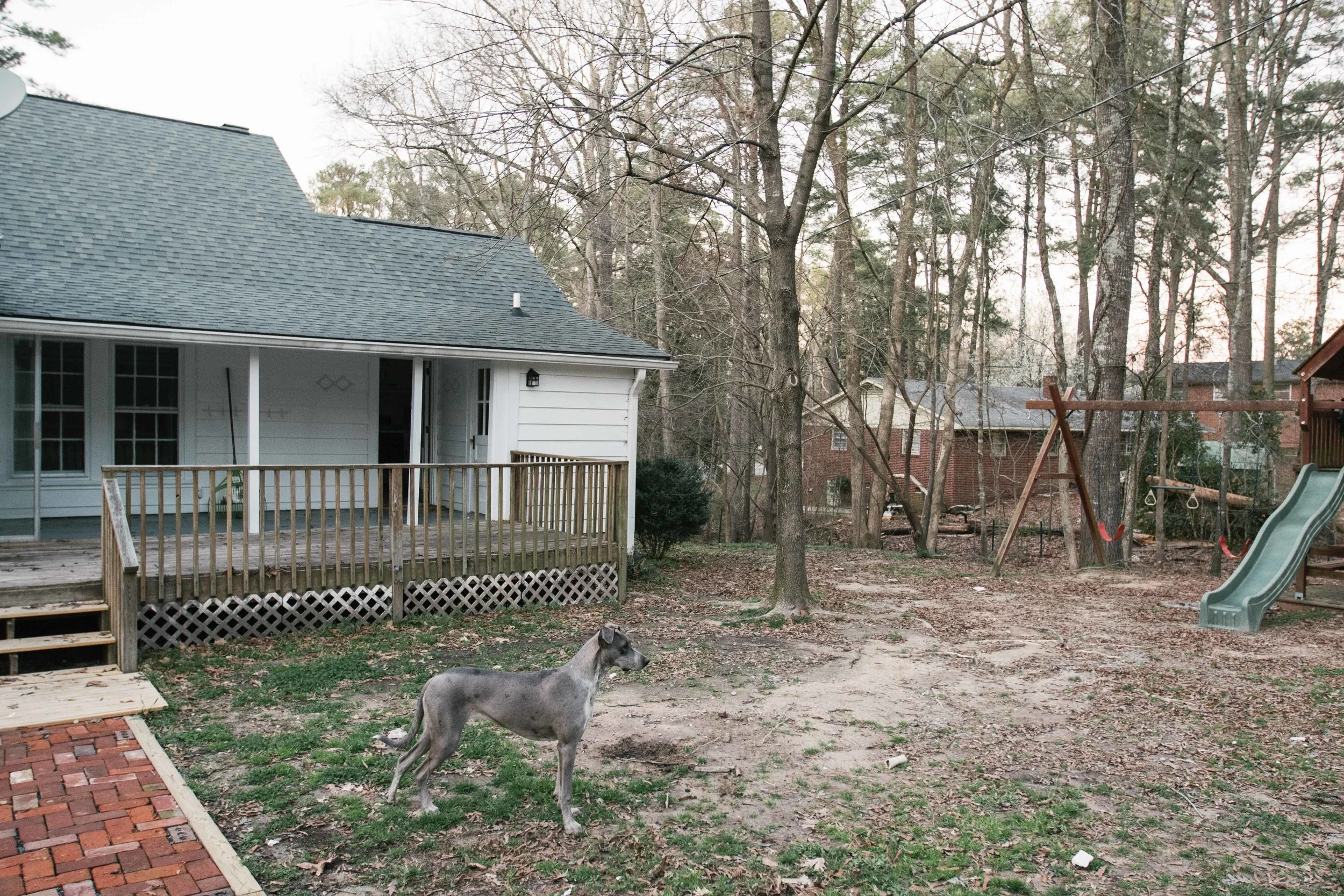 Another "before" shot. Georgia loves it... we're not quite as happy yet.