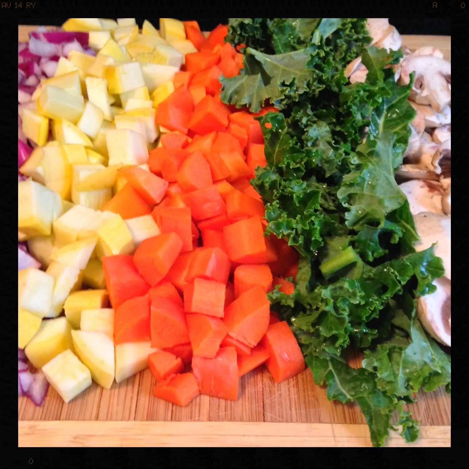 These veggies are too beautiful not to show off!