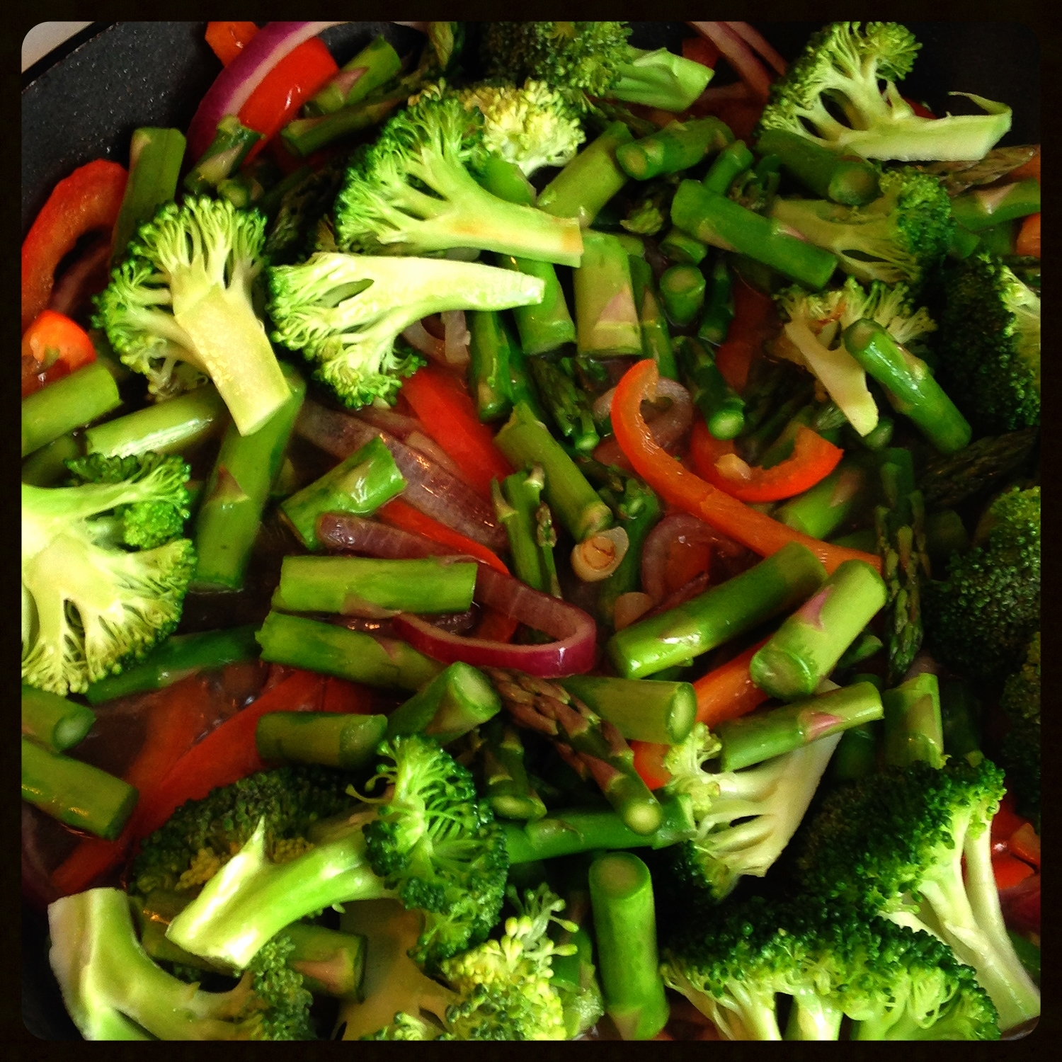 Mediterranean Pasta Fresca Veggies 