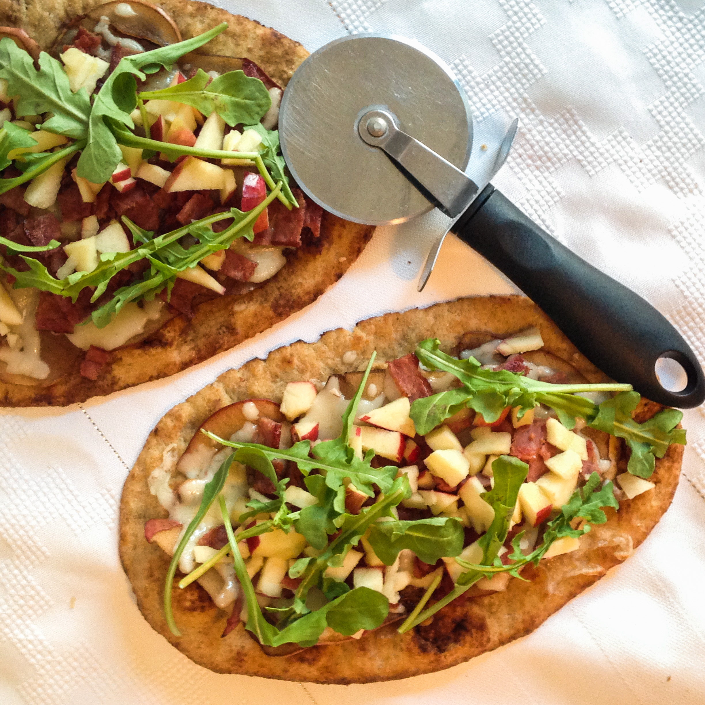 Apple Turkey Bacon Pizza