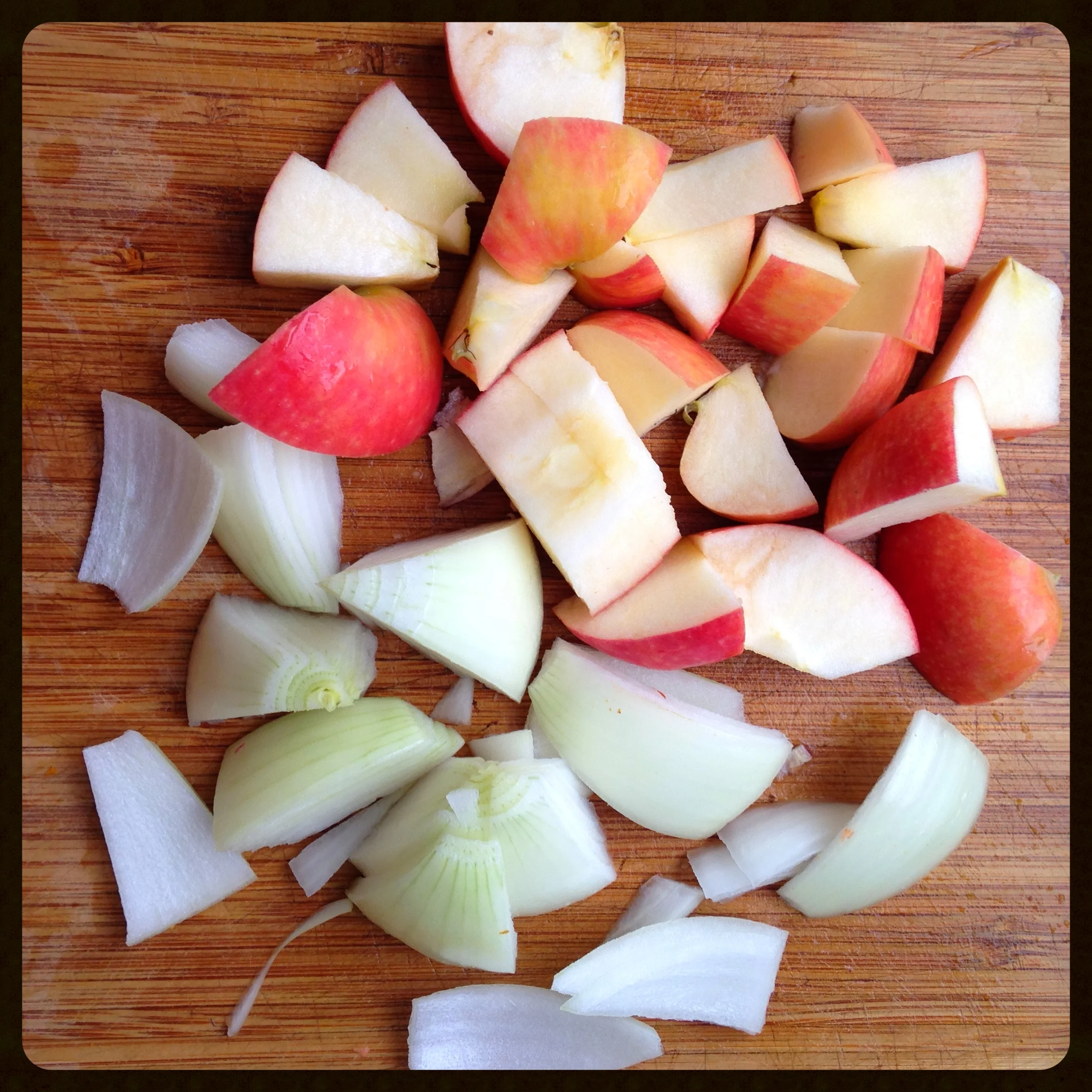 Apples and onions