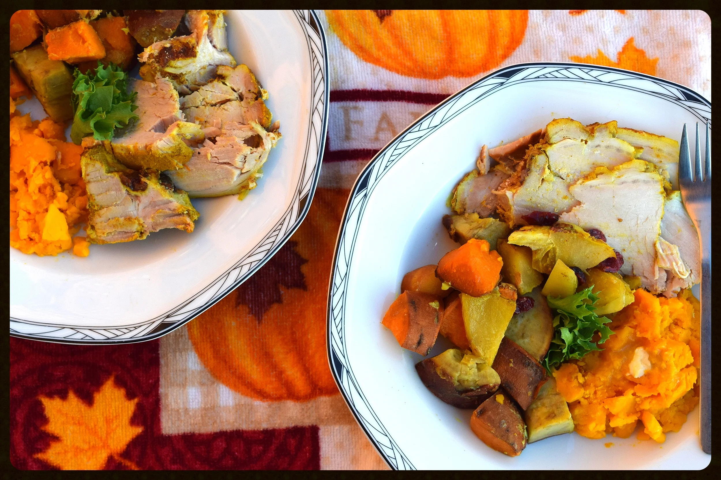 Slow Cooked Autumn Pork Roast