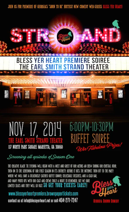 Bless yer Heart event poster