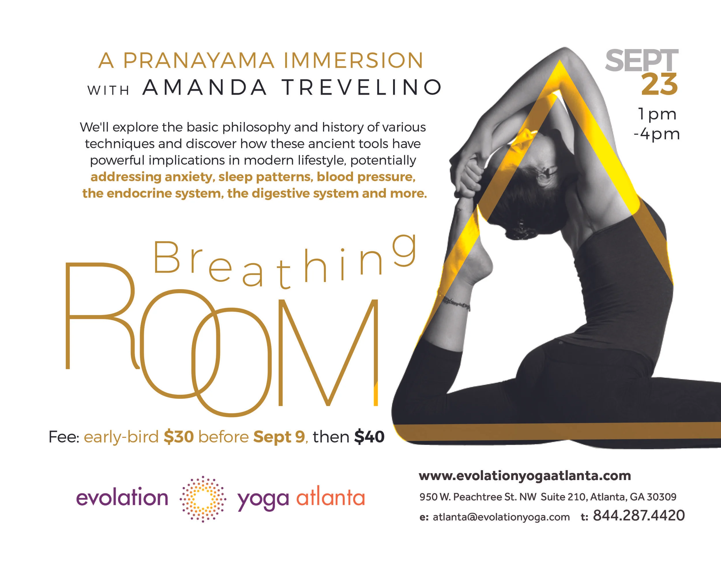 Prenatal teaching event at Evolation Yoga